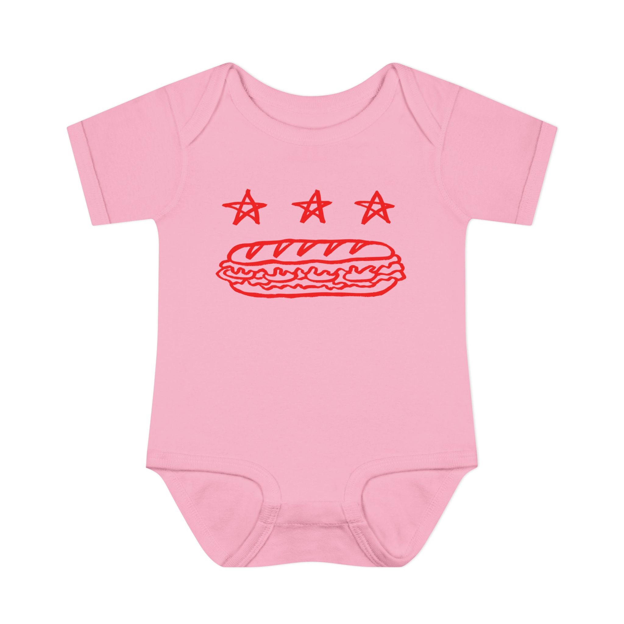 FREE DC (Sandwich Edition) Baby Bodysuit - Resist DC
