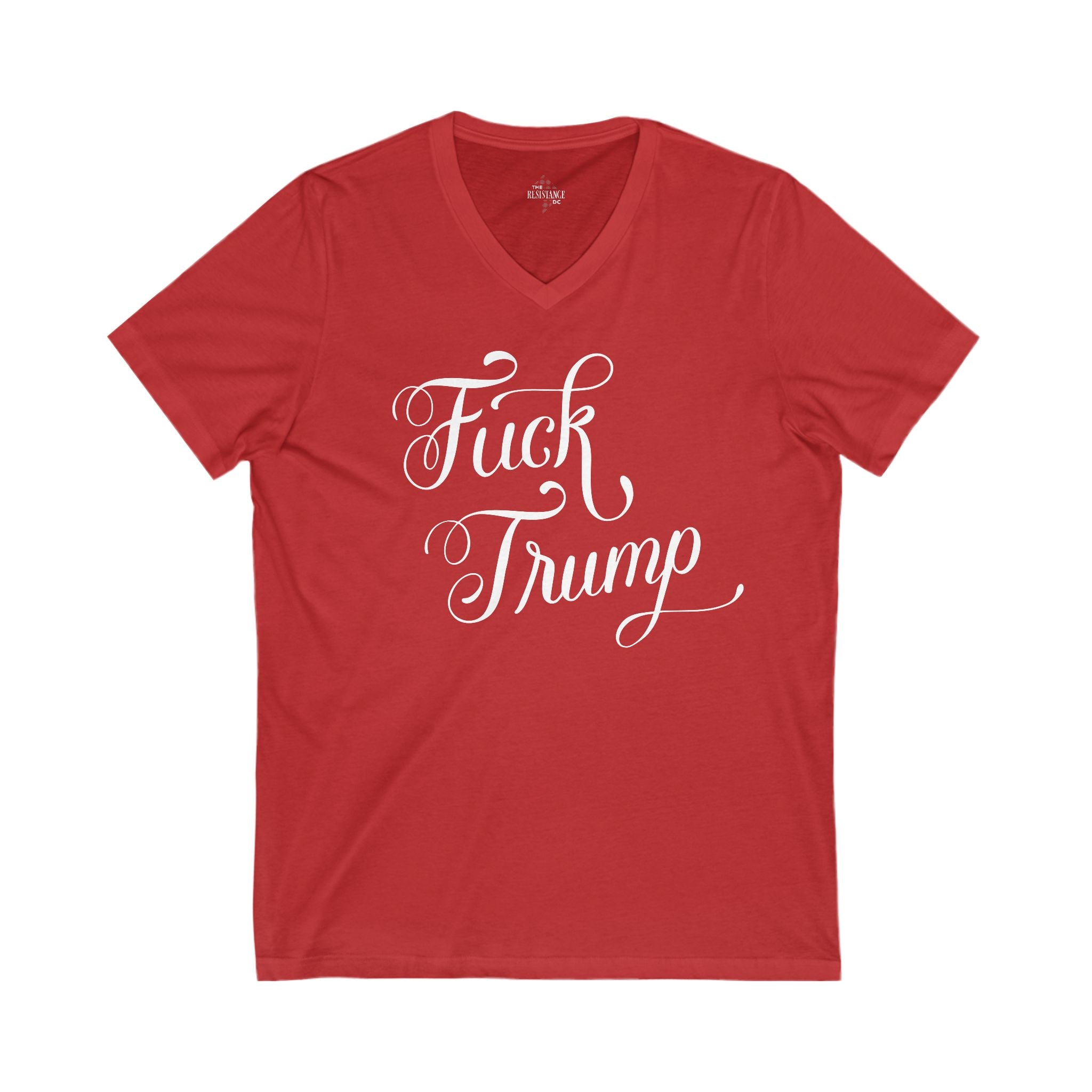 FUCK TRUMP V-Neck Shirt