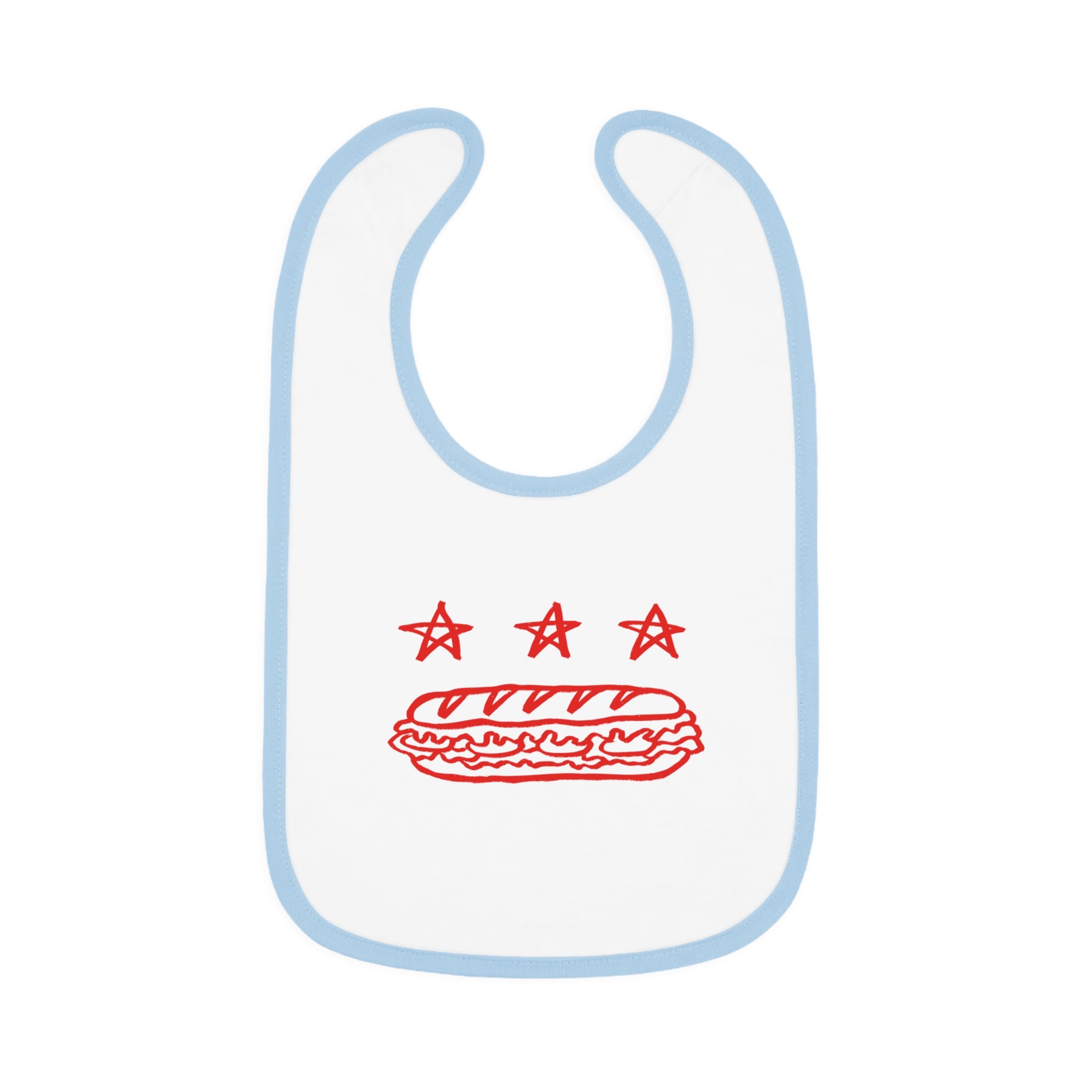 FREE DC (Sandwich Edition) Baby Bib - Resist DC