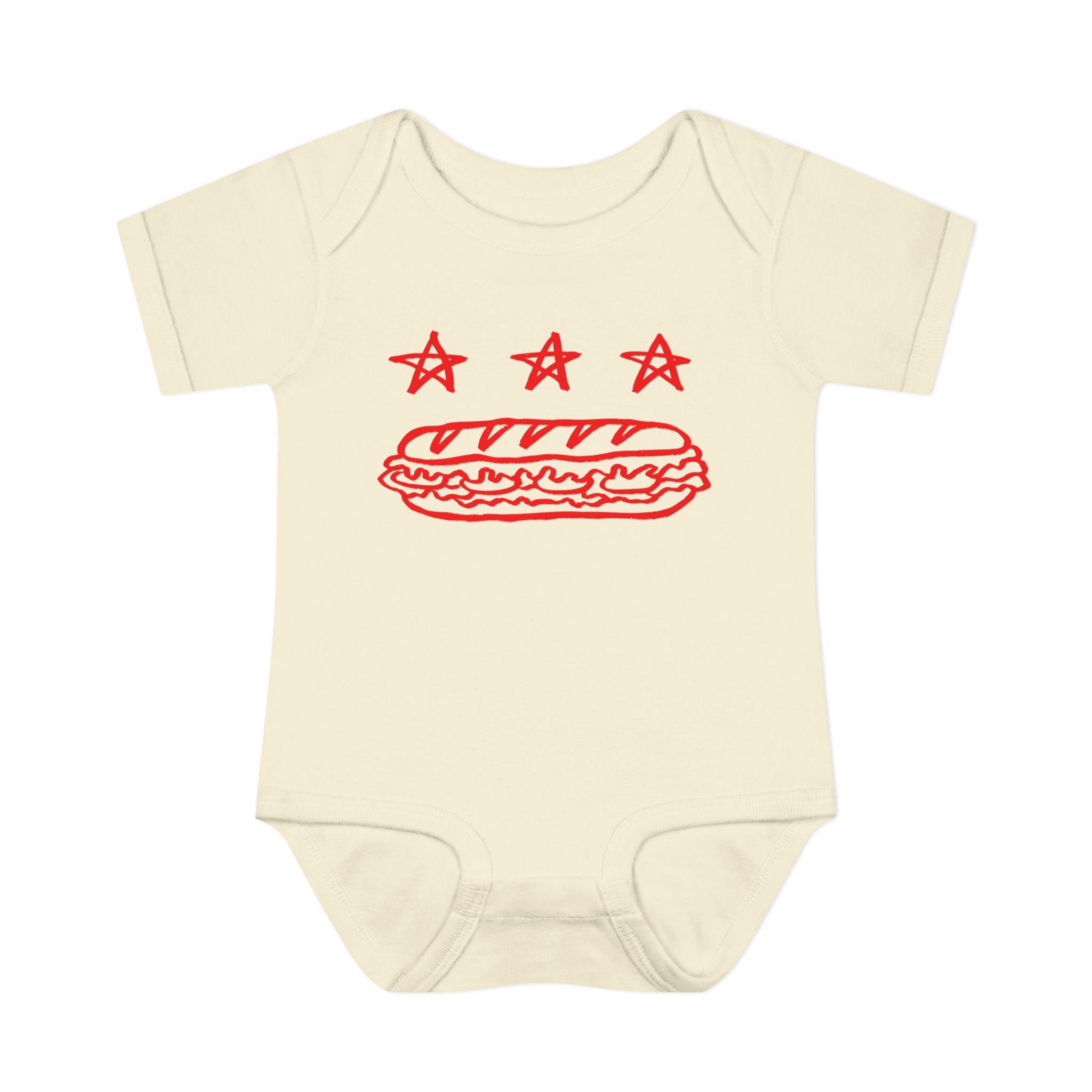 FREE DC (Sandwich Edition) Baby Bodysuit - Resist DC