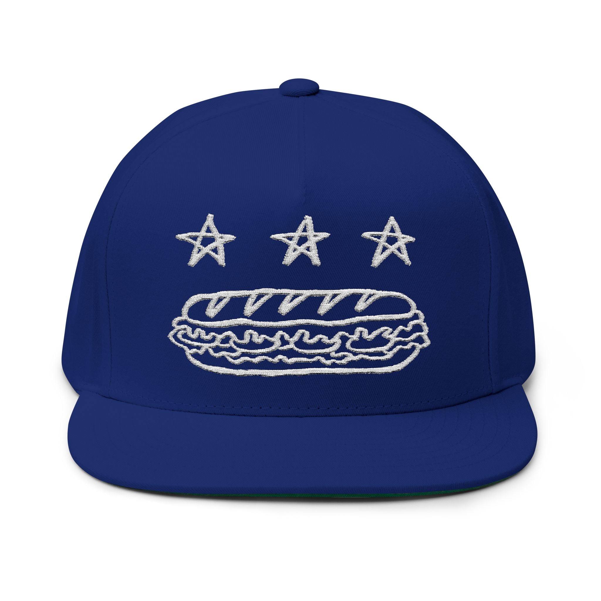 FREE DC Sandwich Embroidered Flat Bill Cap