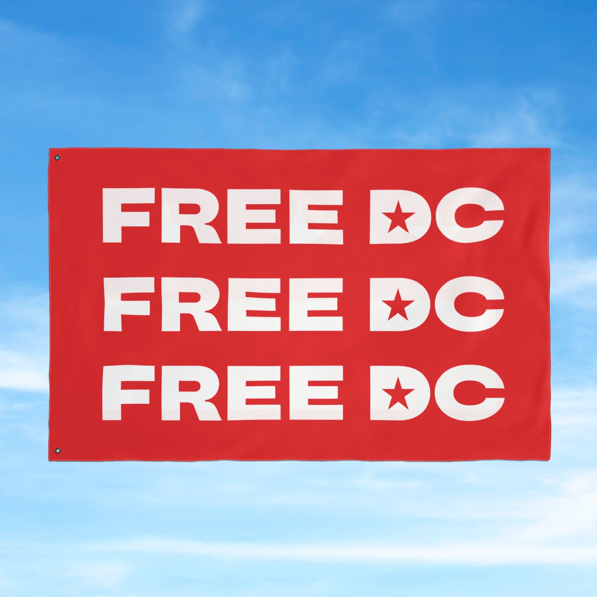 FREE DC Flag (Red)