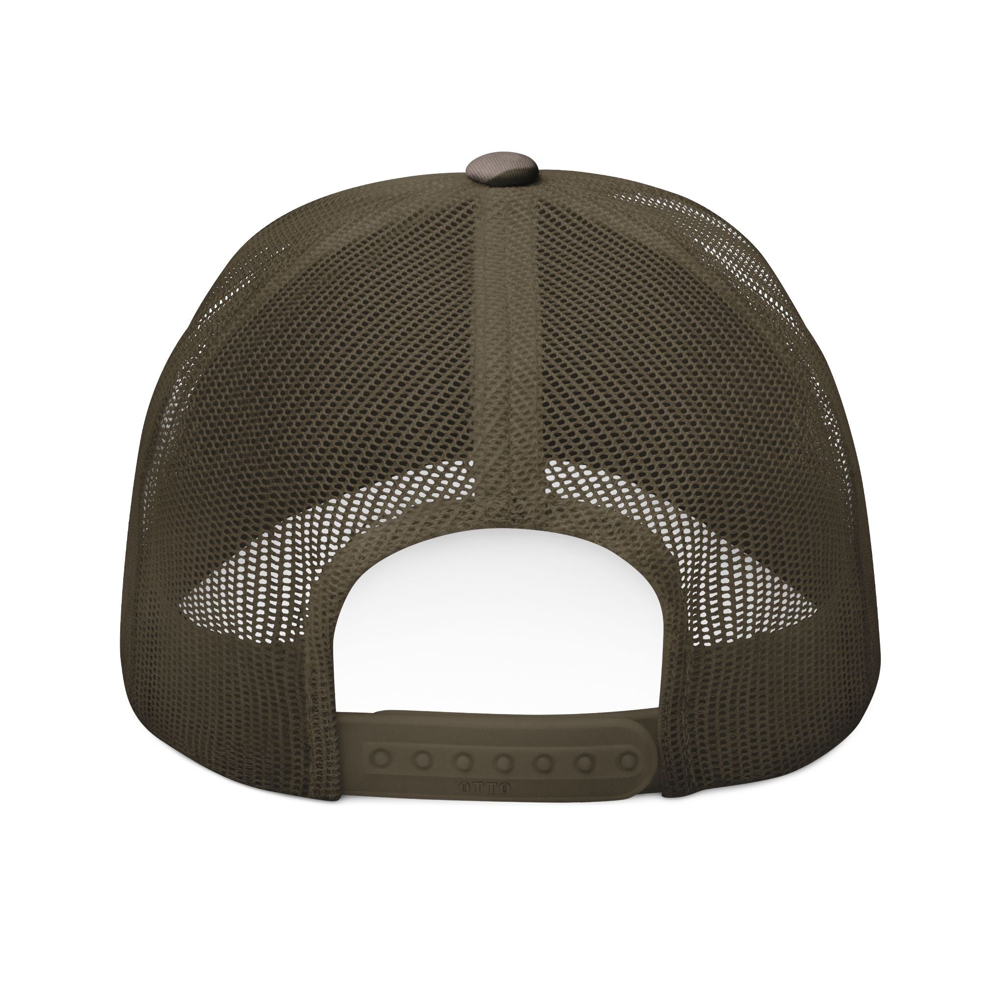 FTD Camo Trucker Hat with Embroidery