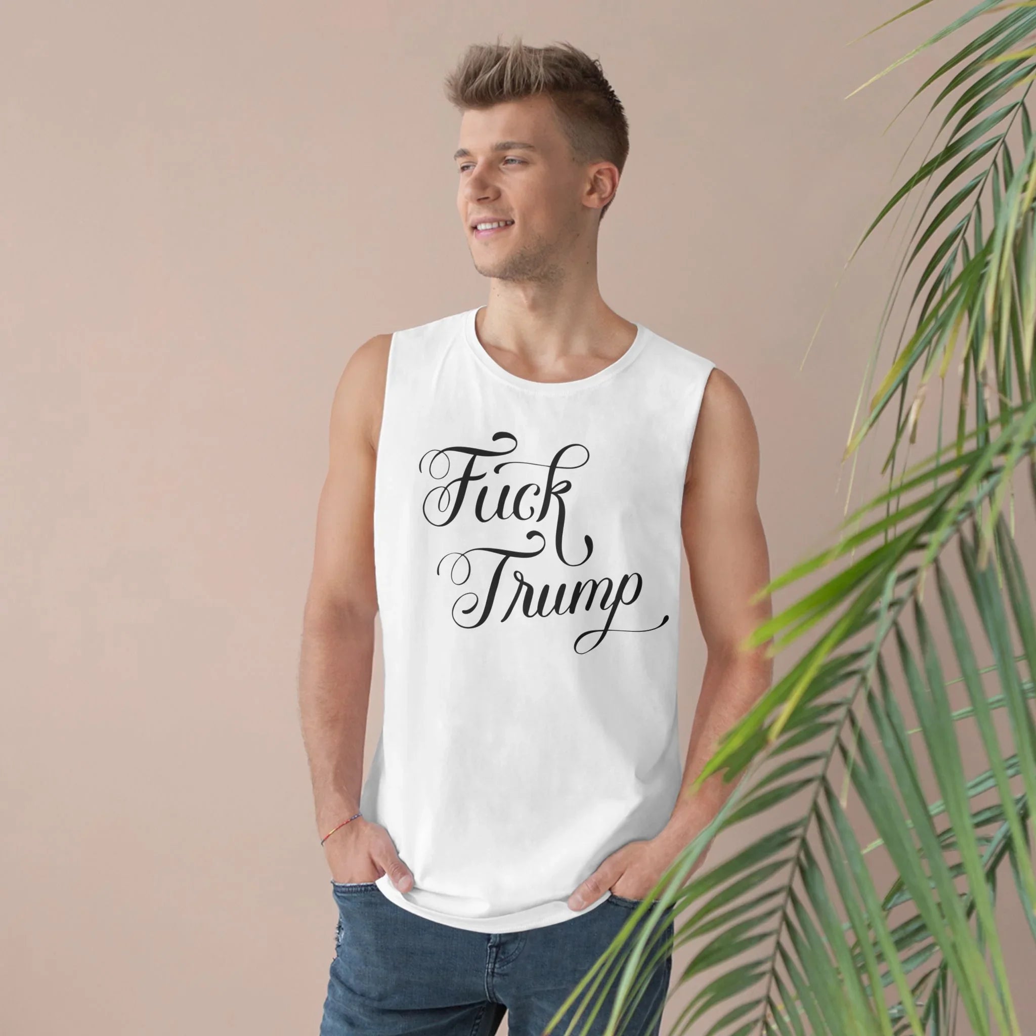 Fuck Trump Unisex Tank Top - Resist DC