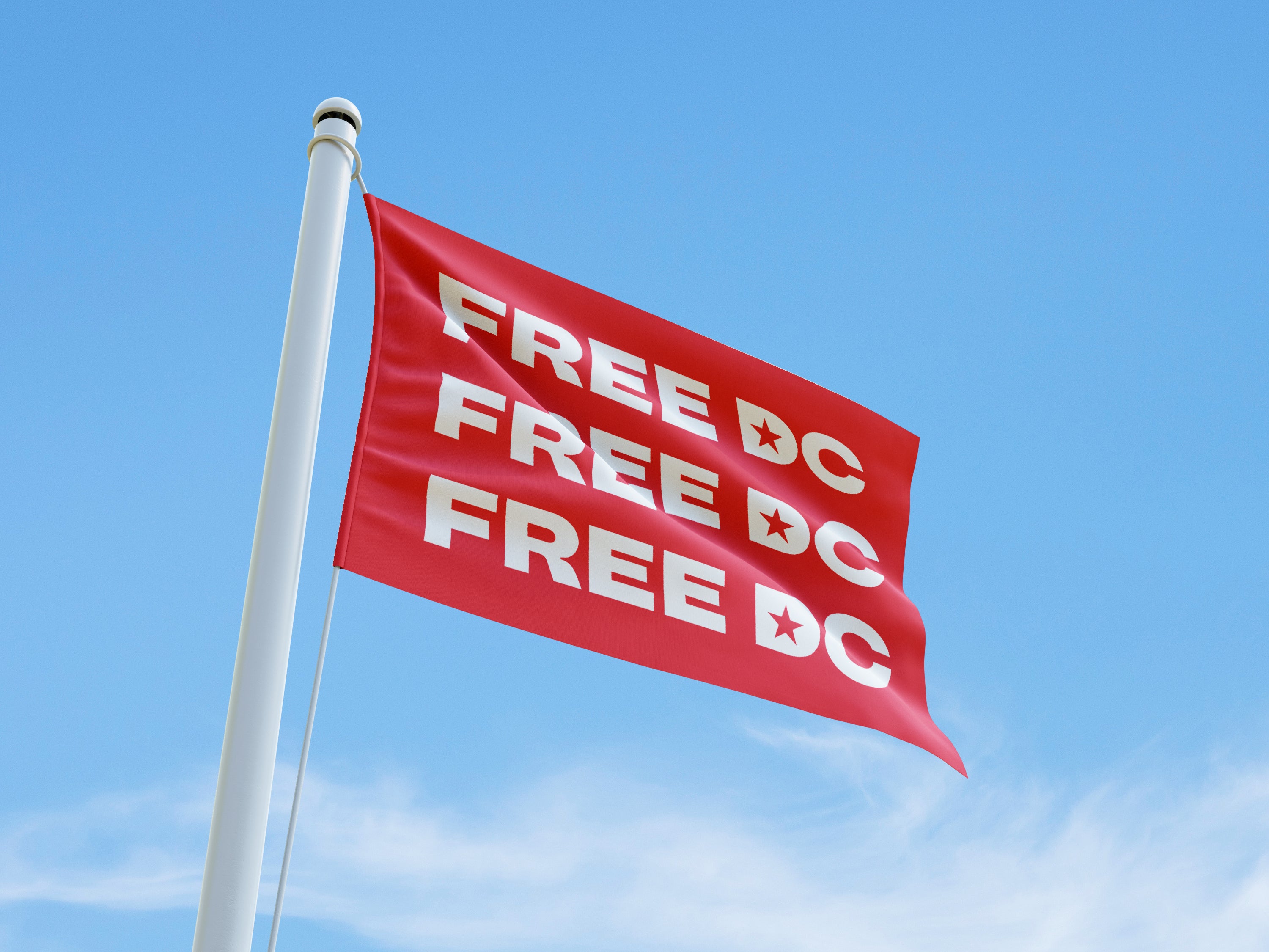 FREE DC Flag (Red)