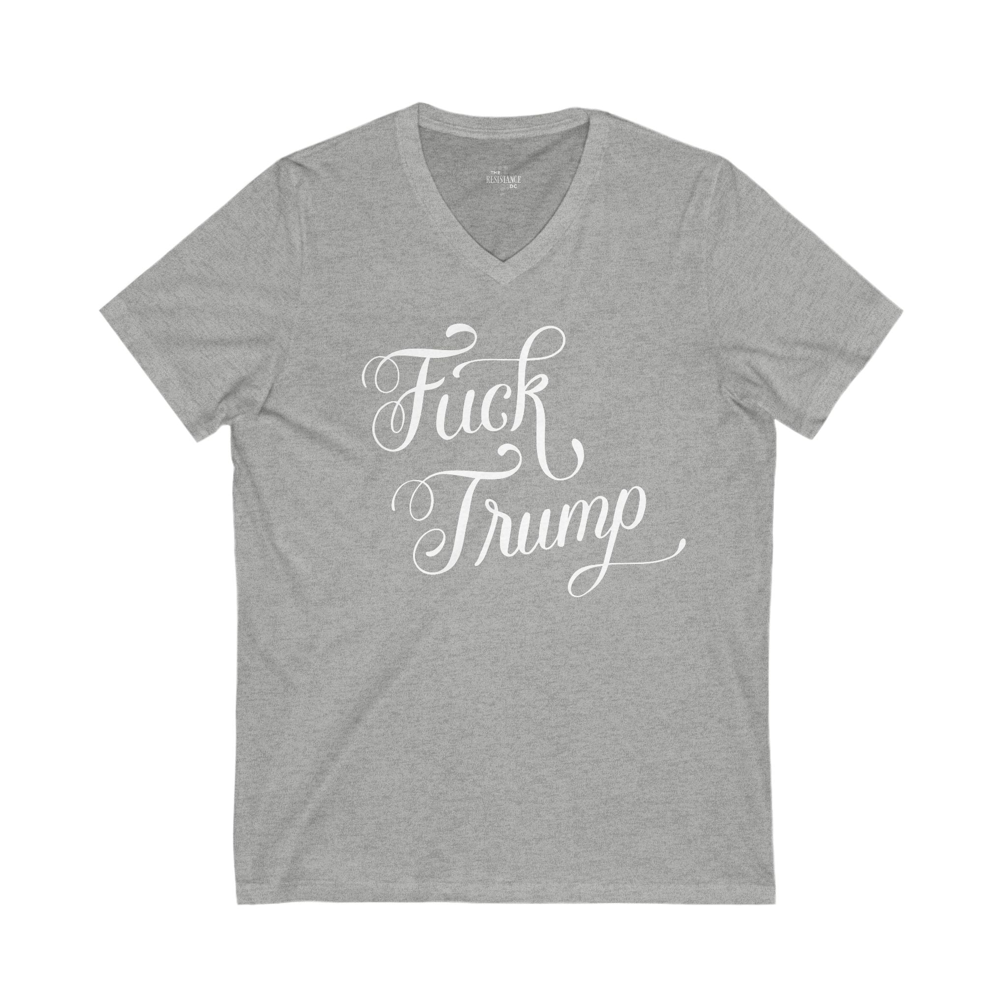 FUCK TRUMP V-Neck Shirt