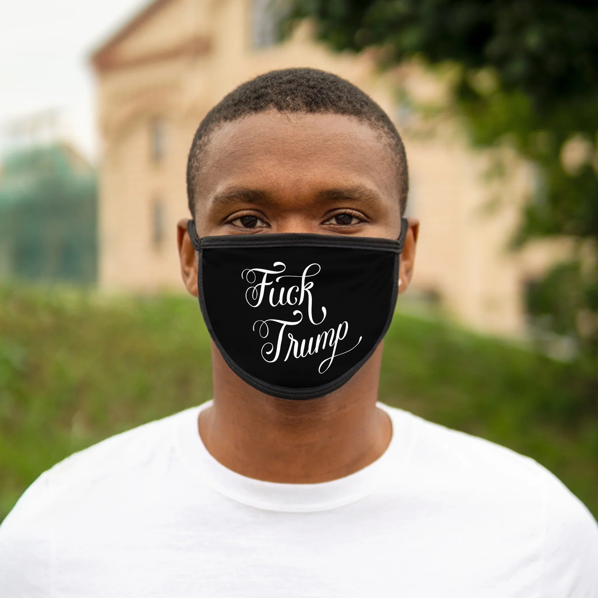 Fuck Trump Face Mask - Resist DC