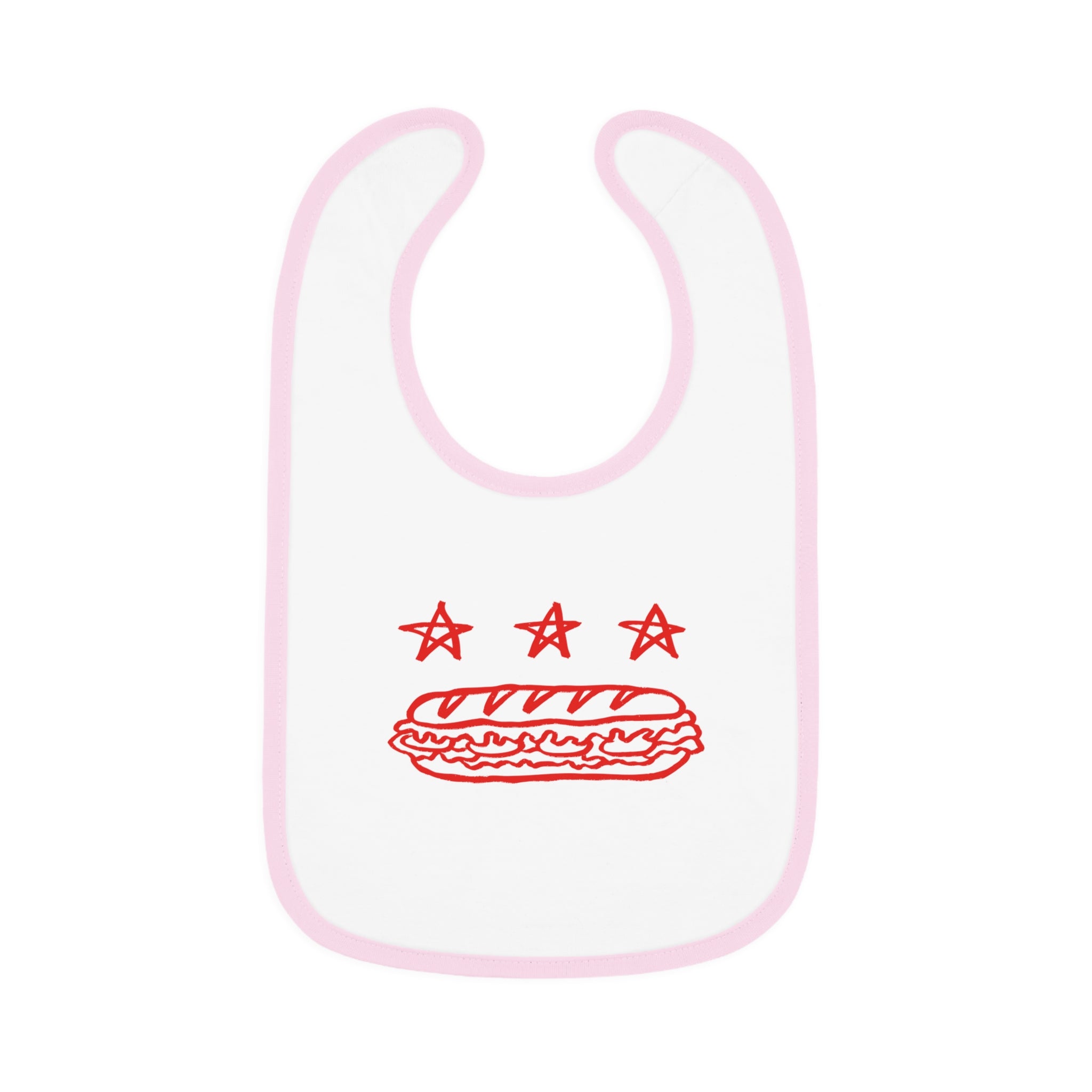 FREE DC (Sandwich Edition) Baby Bib - Resist DC