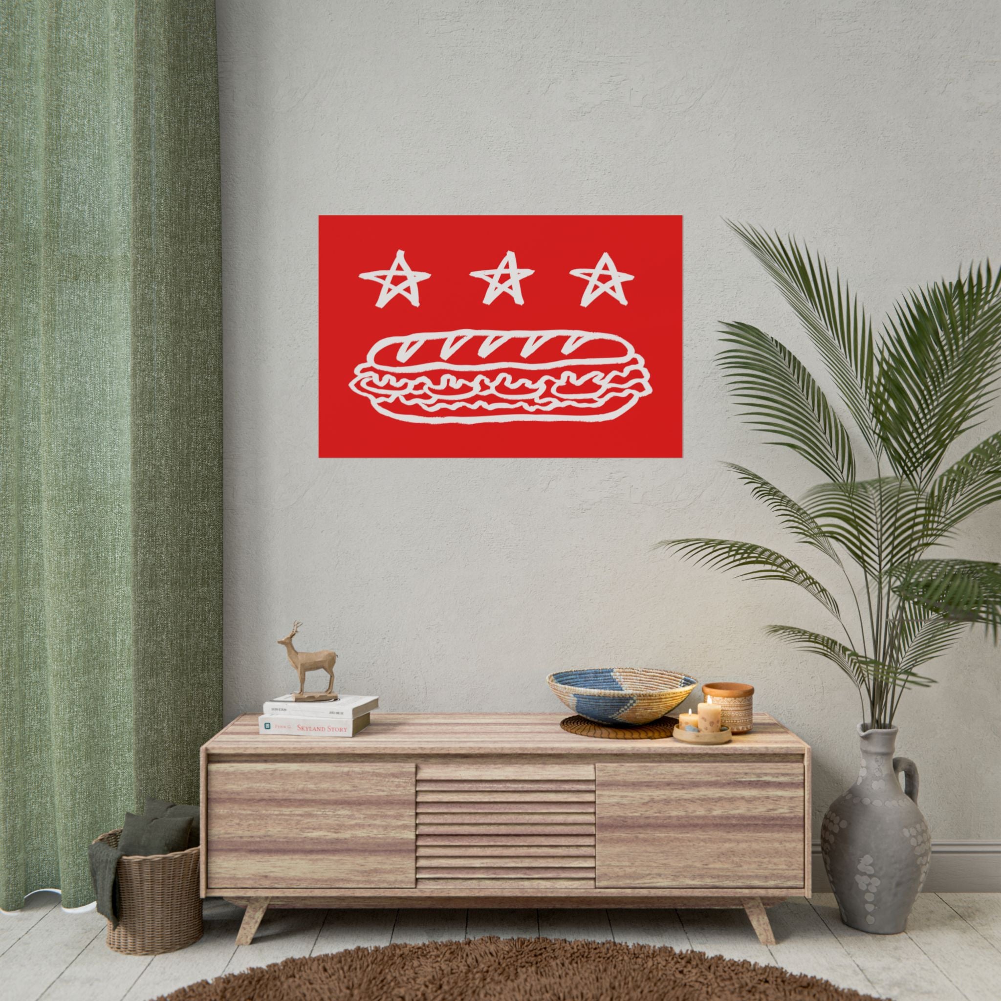 Free DC Poster (Sandwich Edition) - Resist DC