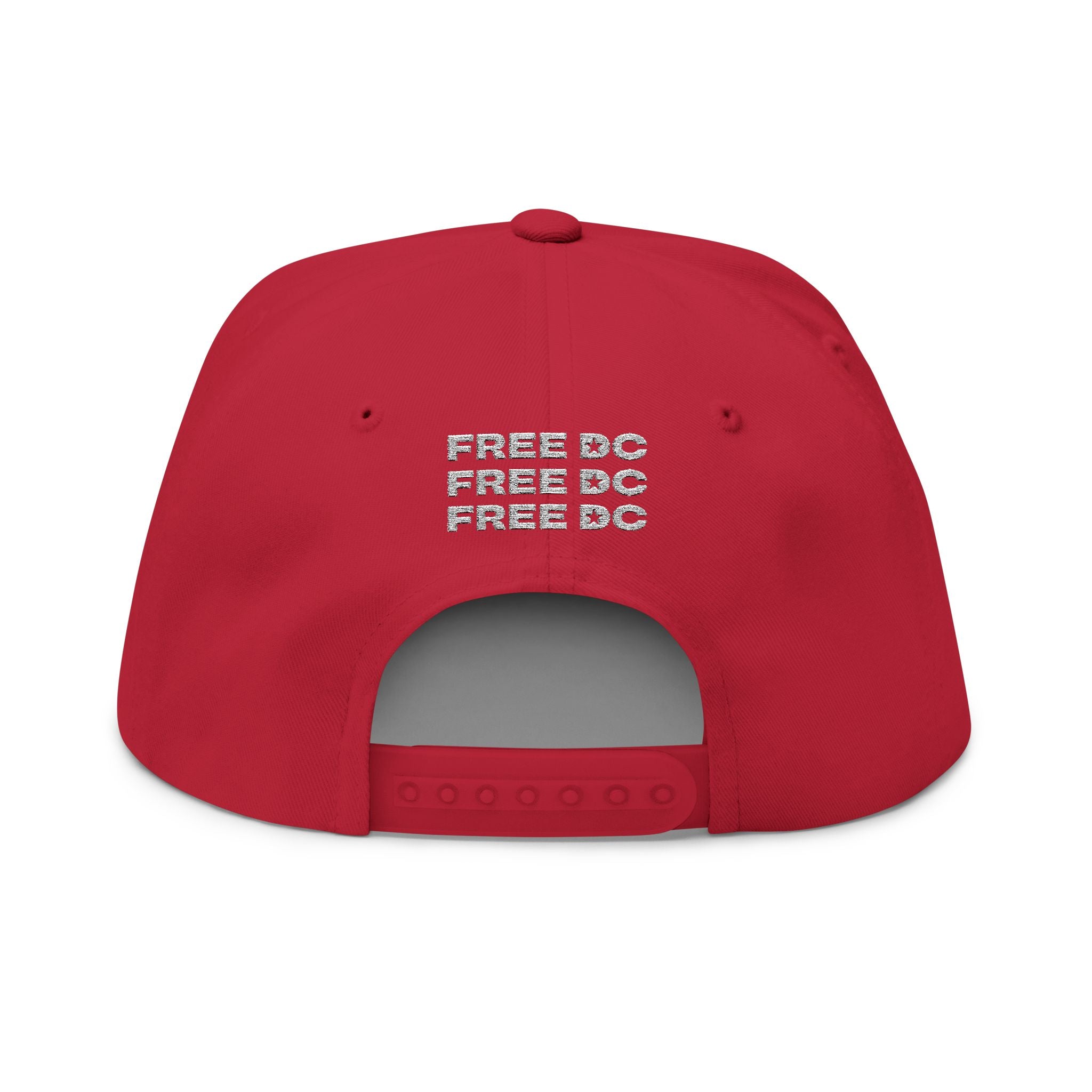 FREE DC Sandwich Embroidered Flat Bill Cap
