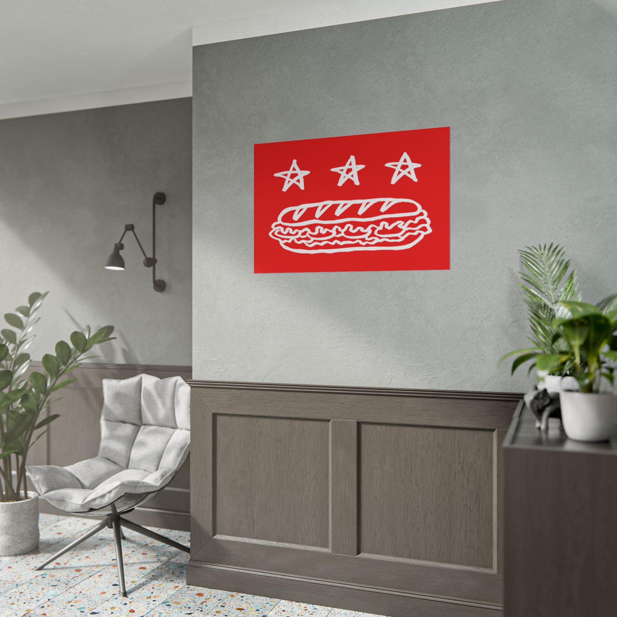 Free DC Poster (Sandwich Edition) - Resist DC