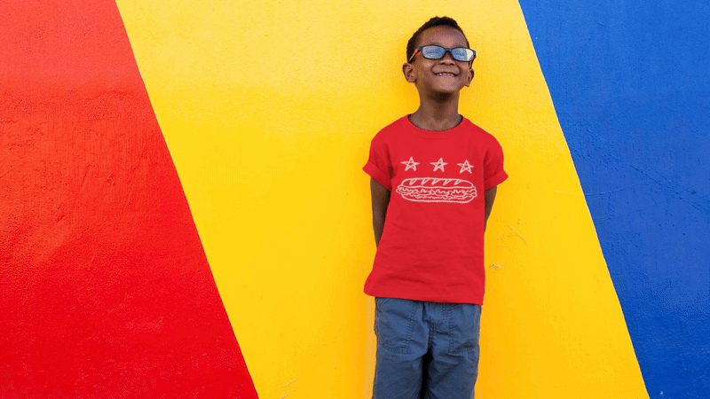 FREE DC (Sandwich Edition) Kid's Shirt - Resist DC