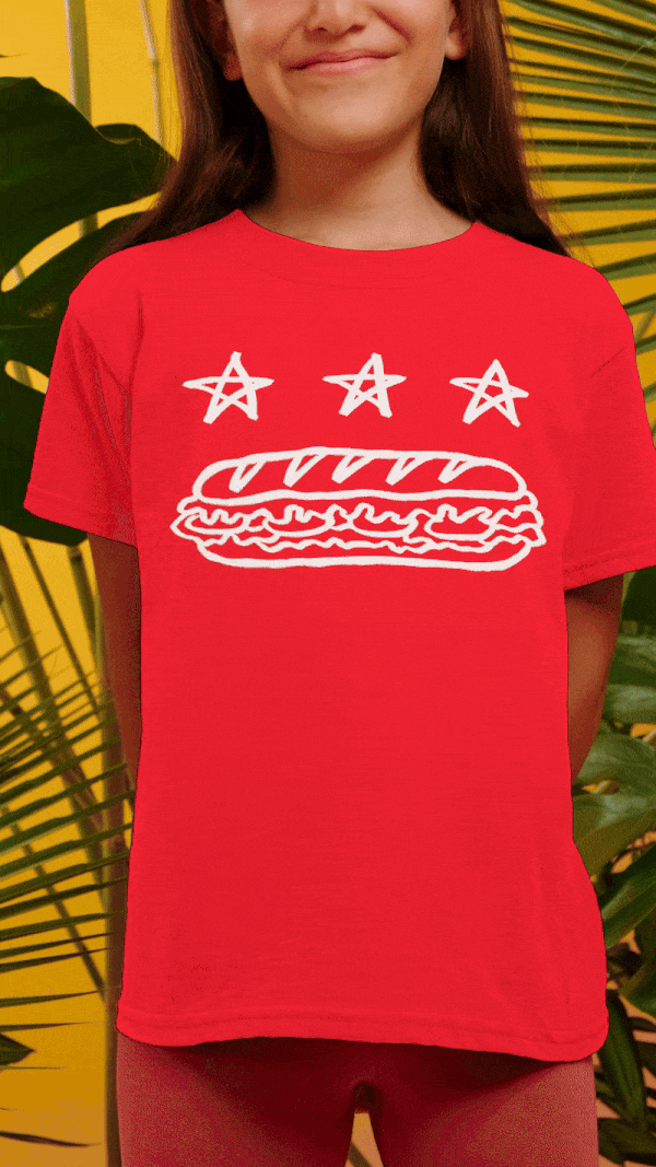 FREE DC (Sandwich Edition) Kid's Shirt - Resist DC
