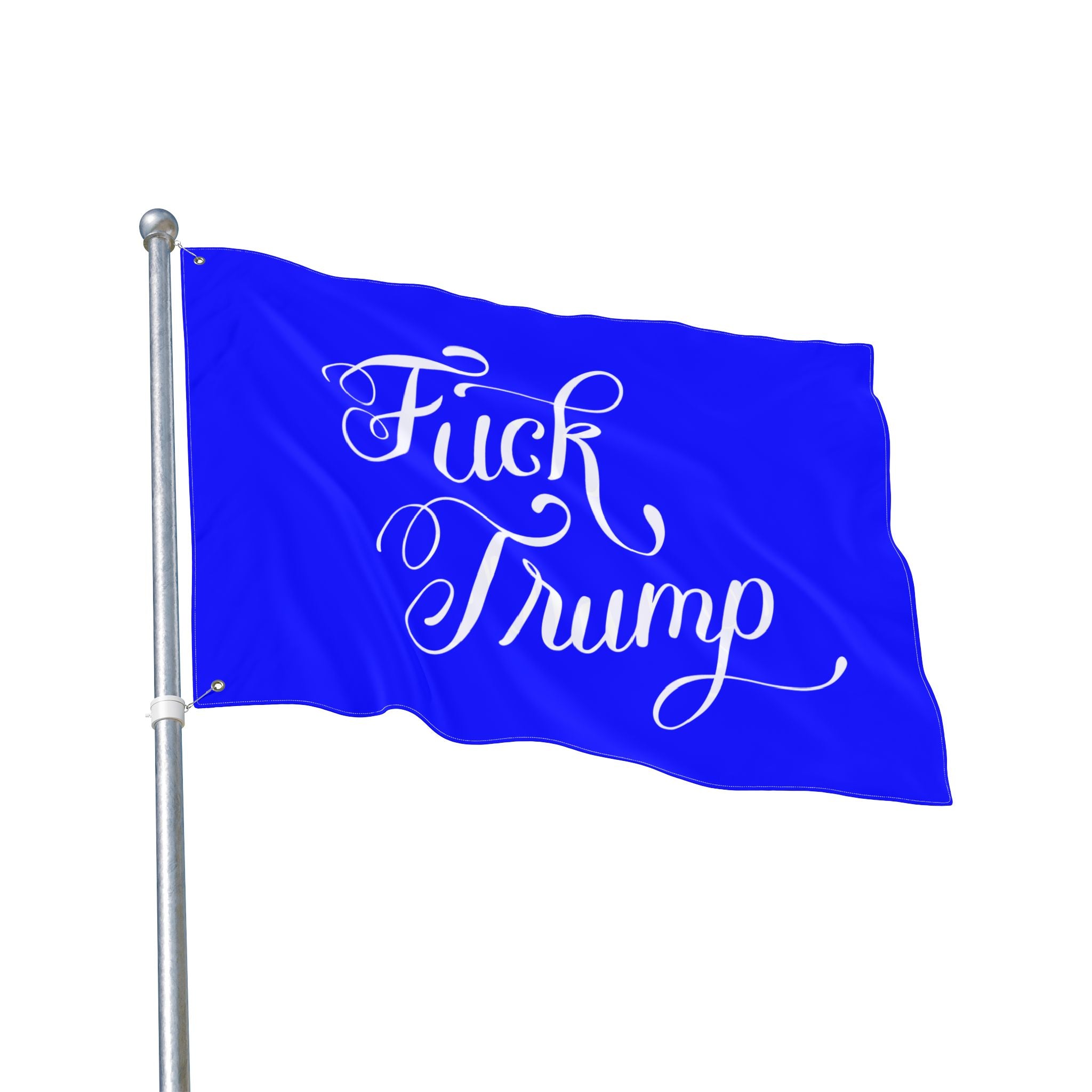 Fuck Trump Flag – Blue - Resist DC