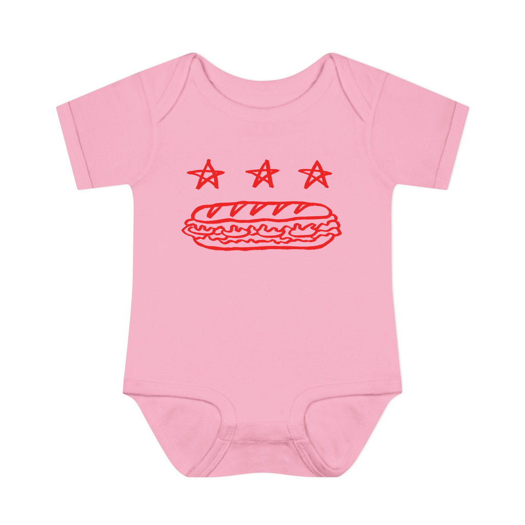 FREE DC (Sandwich Edition) Baby Bodysuit - Resist DC