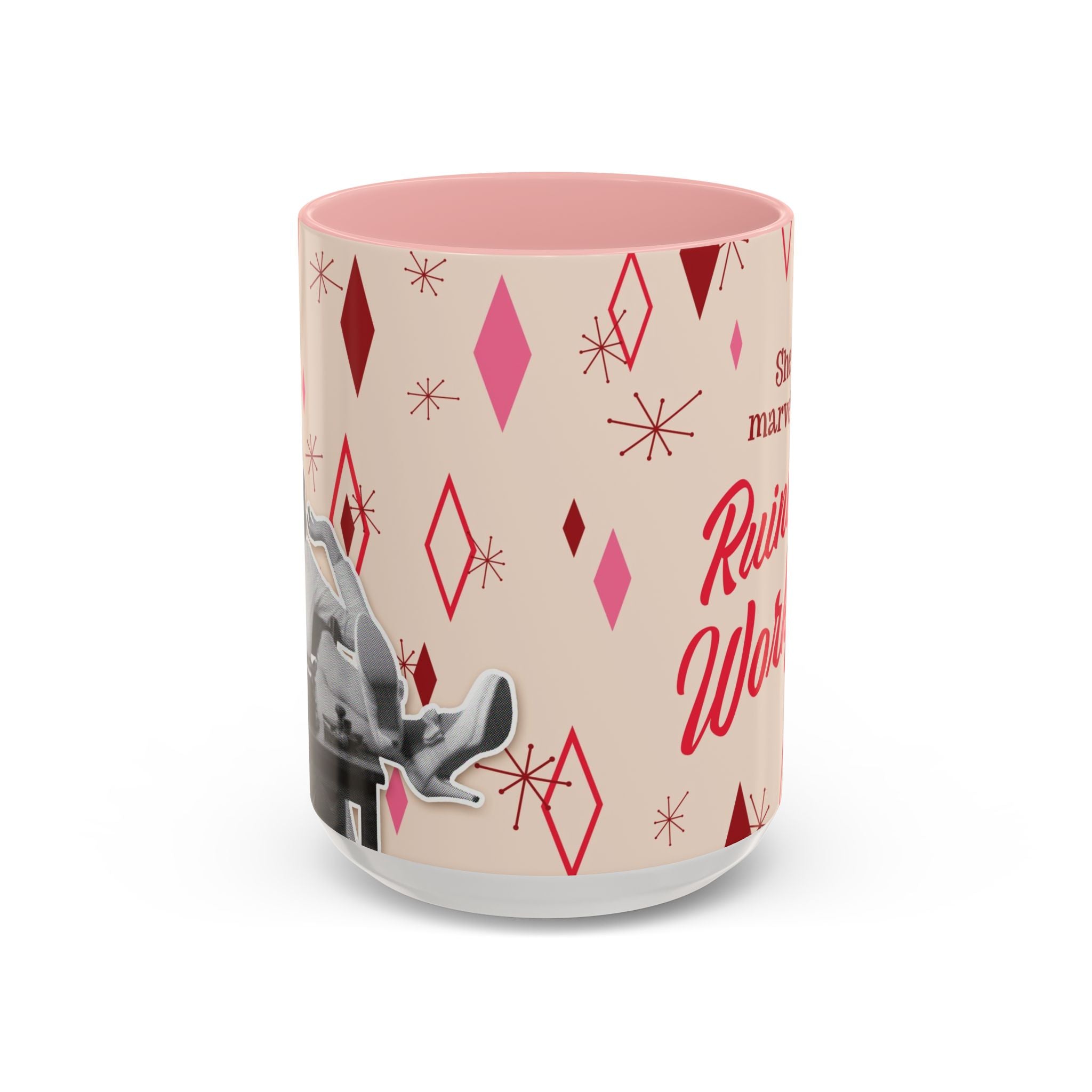 Ruining the Workplace Retro Coffee Mug | Vintage 60s Design