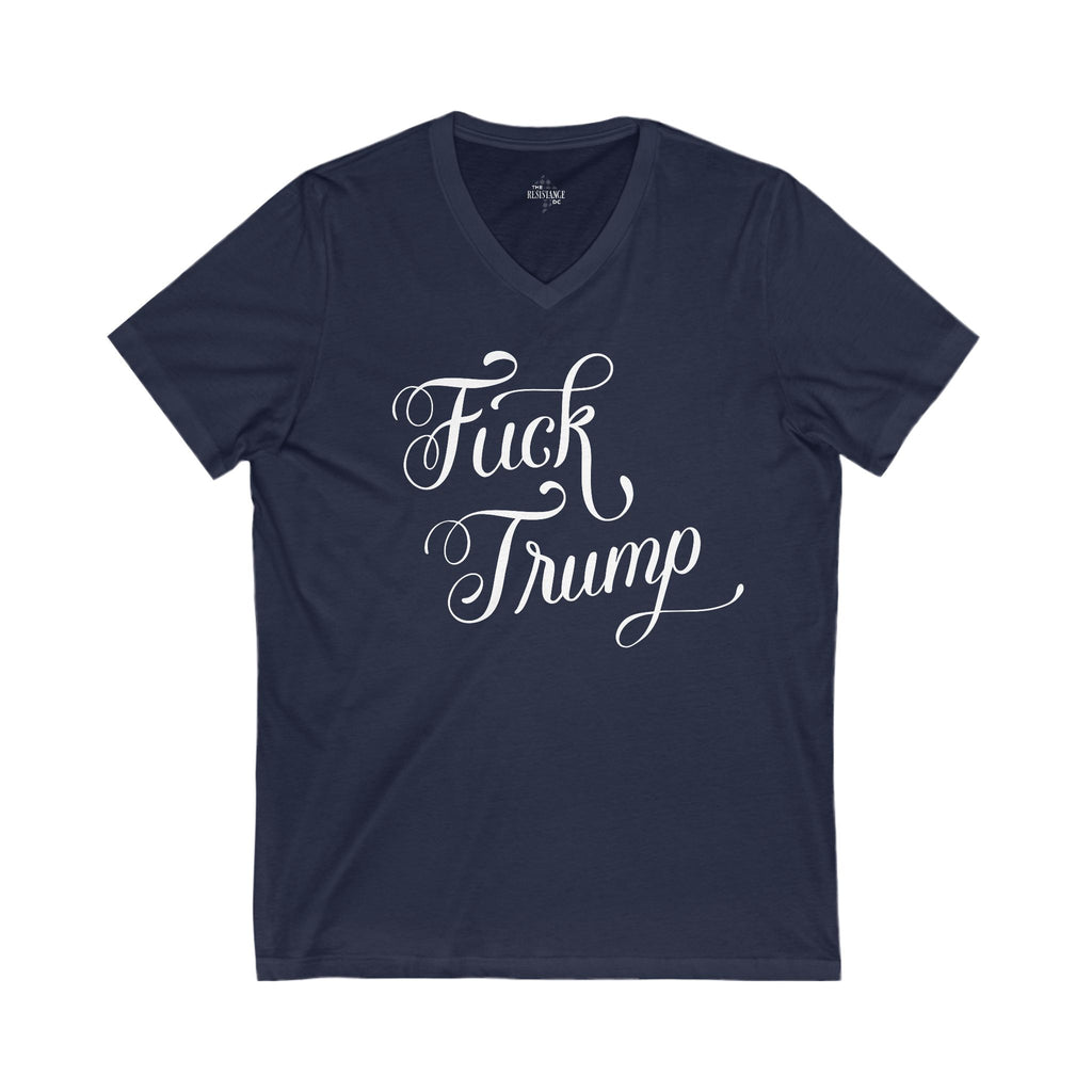 FUCK TRUMP V-Neck Shirt