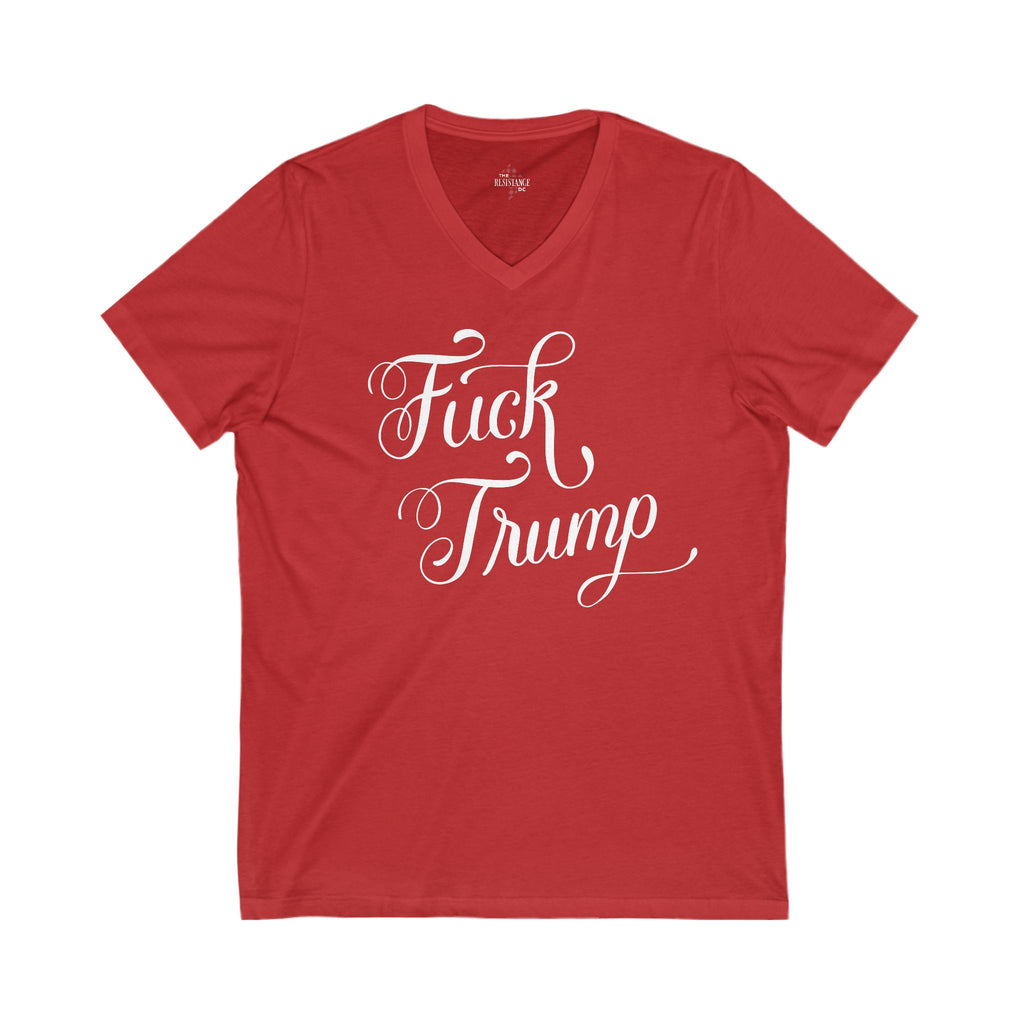 FUCK TRUMP V-Neck Shirt
