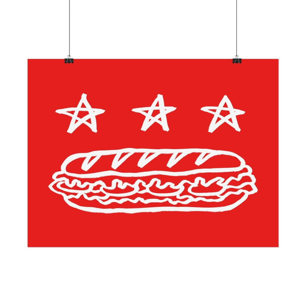 Free DC Sandwich Protest Poster - The Resistance DC