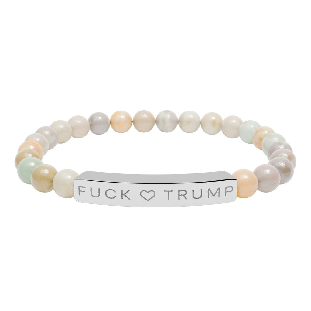Fuck Trump Bracelet: Anti Trump Jewelry Gift - The Resistance DC