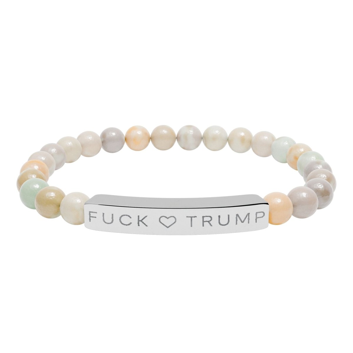 Fuck Trump Bracelet: Anti Trump Jewelry Gift - The Resistance DC