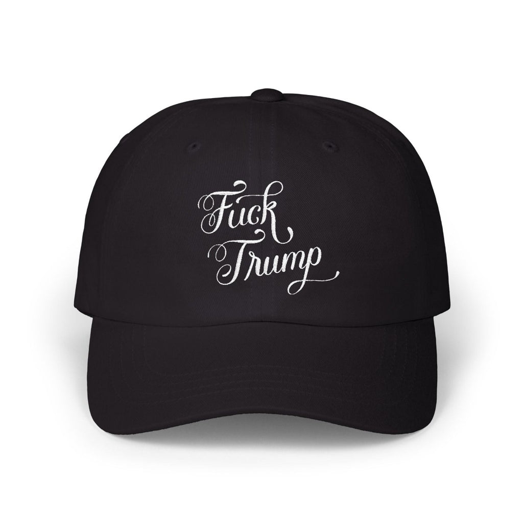 Fuck Trump Embroidered Baseball Cap - The Resistance DC