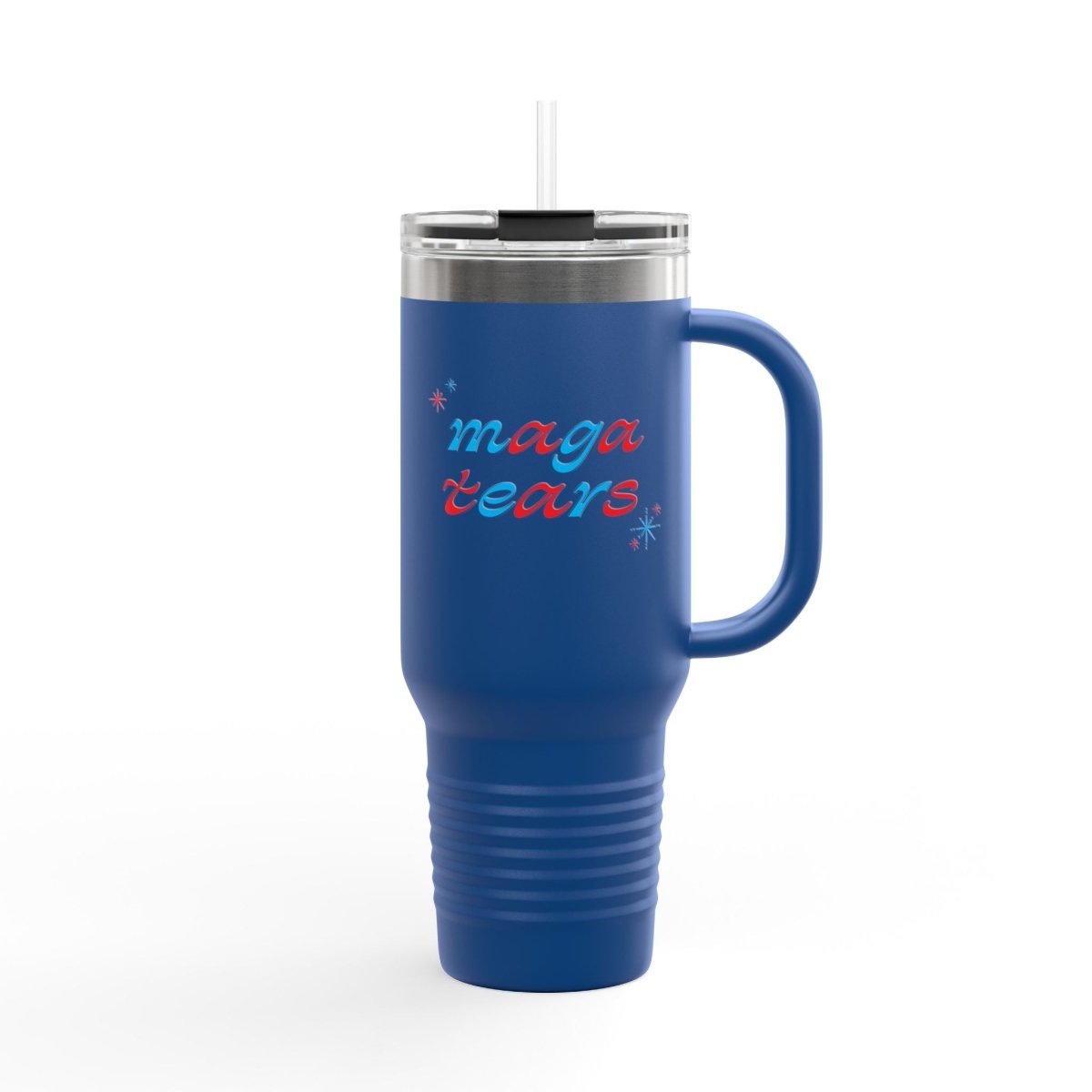 Maga Tears 40oz Travel Mug: Anti Trump Liberal Funny Political Tumbler - The Resistance DC