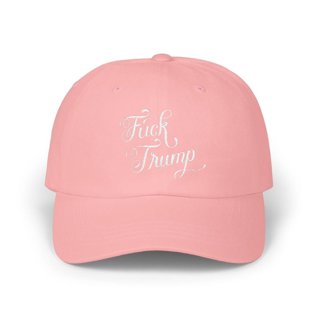 Fuck Trump Embroidered Baseball Cap - The Resistance DC