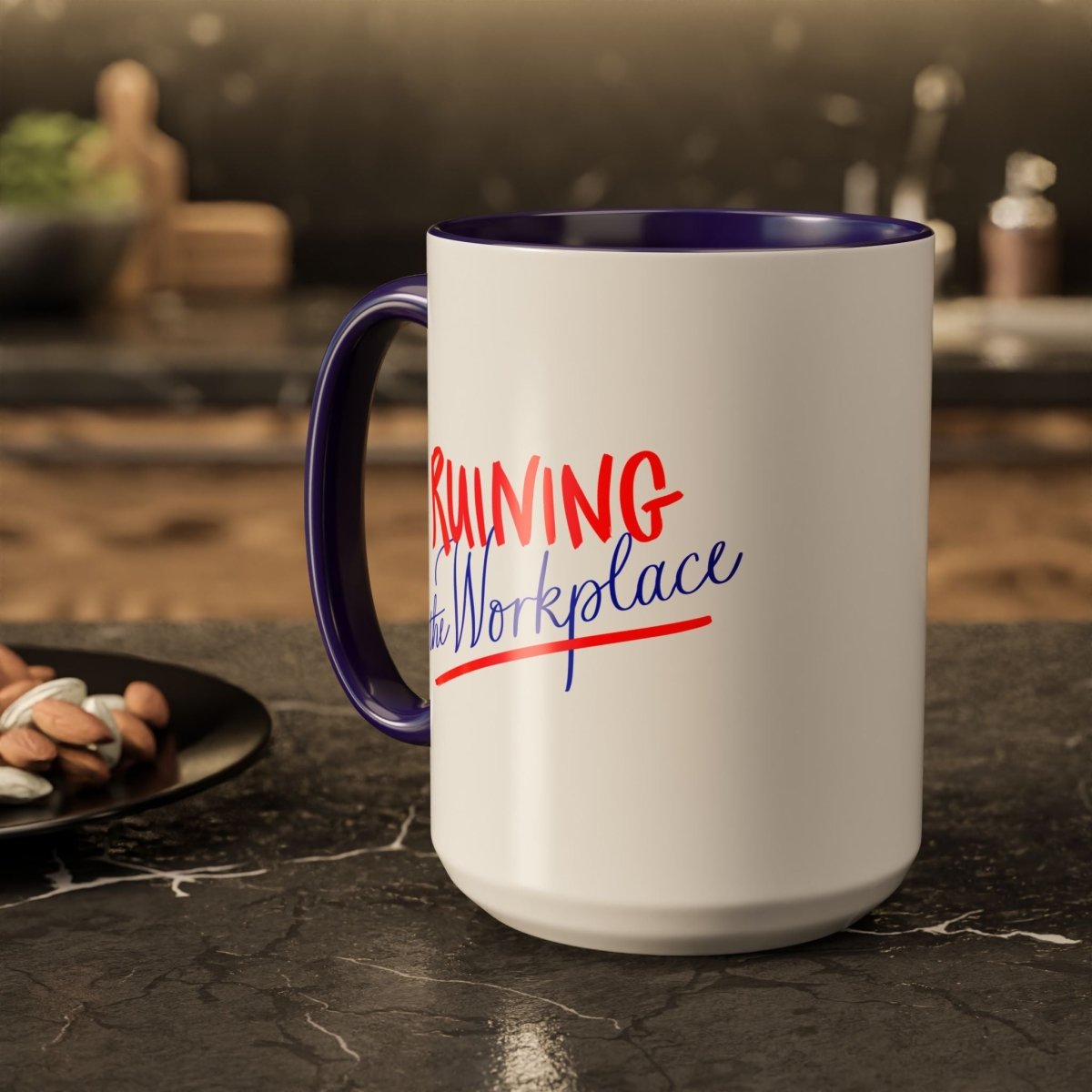 Ruining the Workplace Mug: Feminist Office Coffee Cup (11oz & 15oz) - The Resistance DC