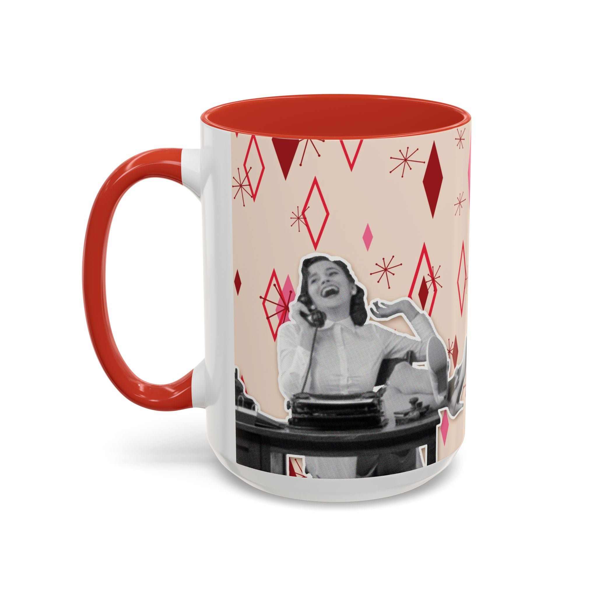 Ruining the Workplace Retro Coffee Mug | Vintage 60s Design