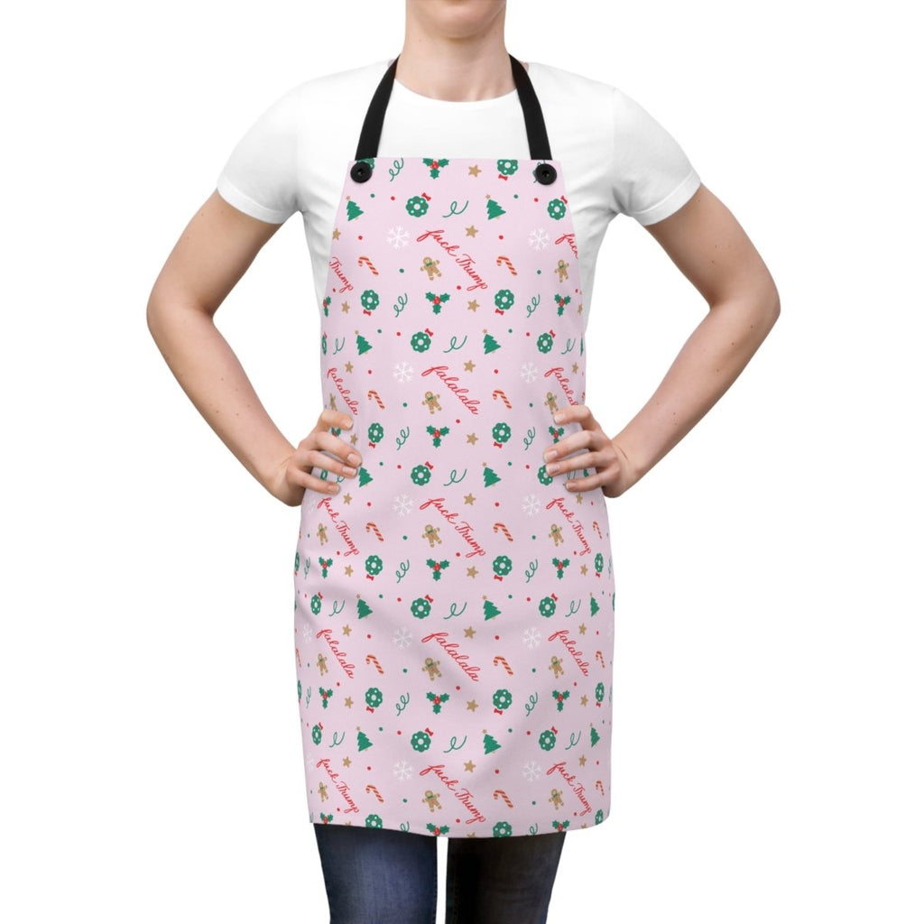 Falalala Fuck Trump Christmas Apron - The Resistance DC