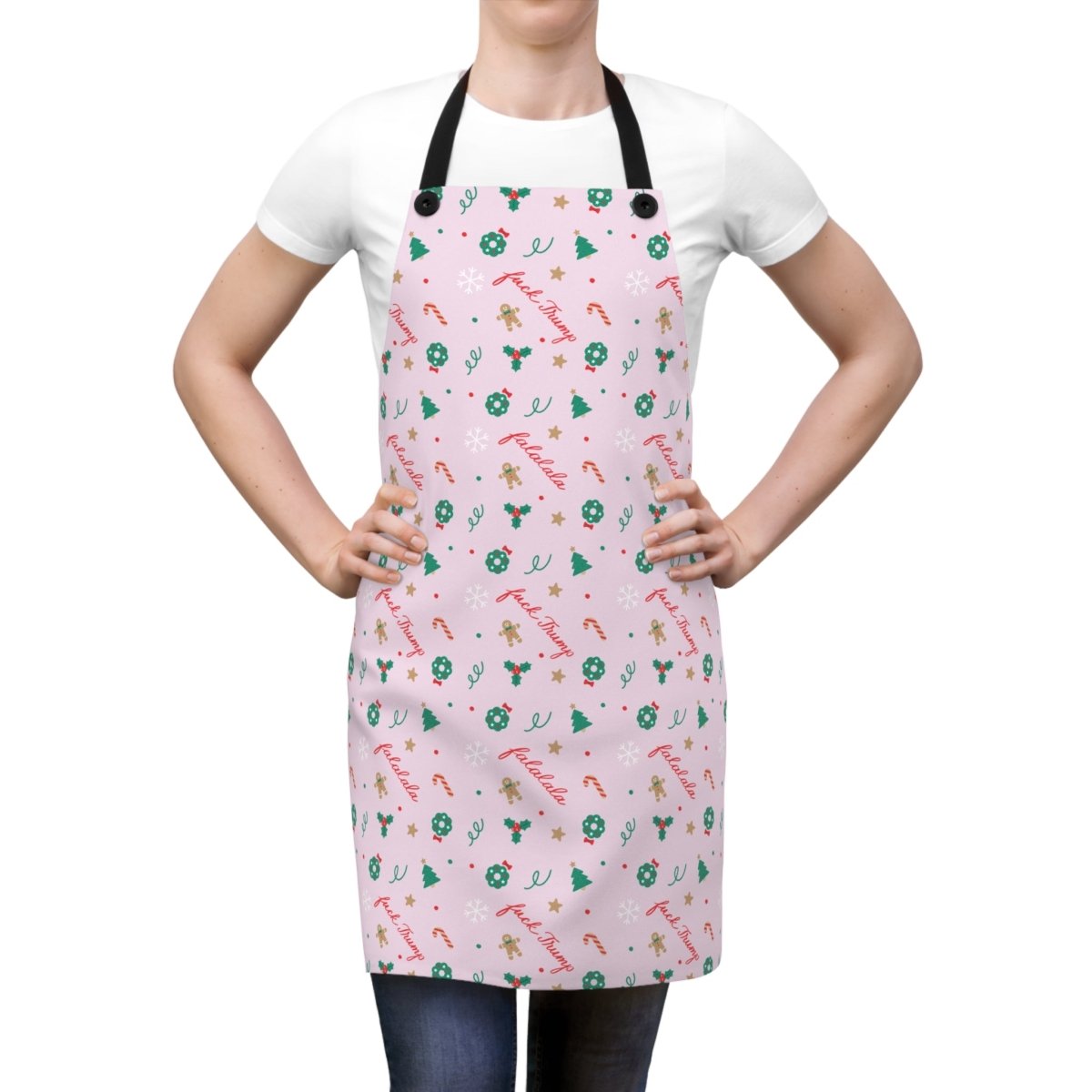 Falalala Fuck Trump Christmas Apron - The Resistance DC