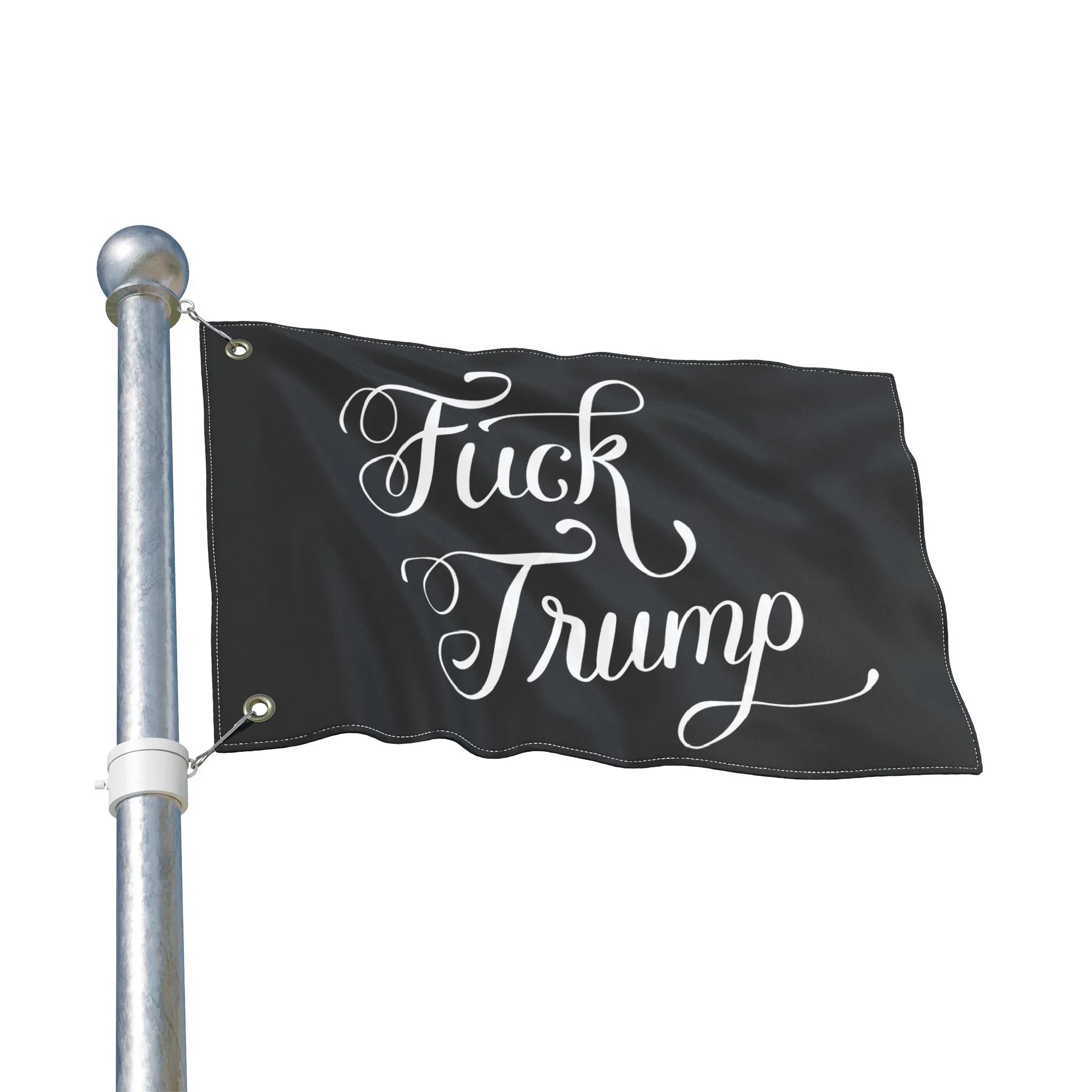 Fuck Trump Flag – Black - Resist DC