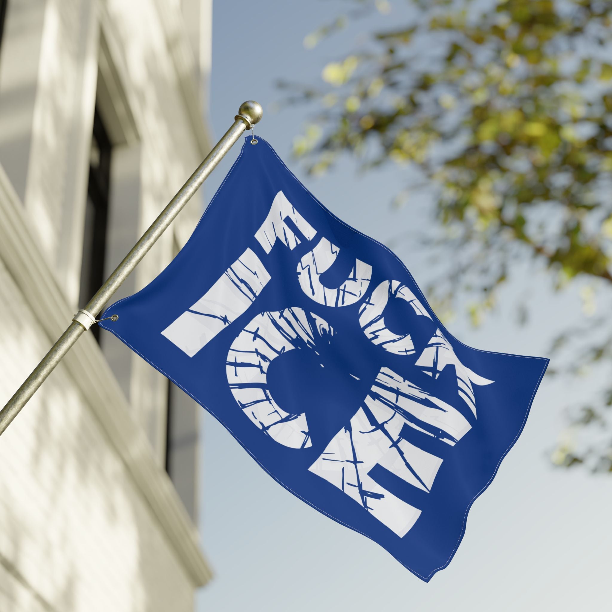 FUCK ICE Flag: Double Sided Protest Flag