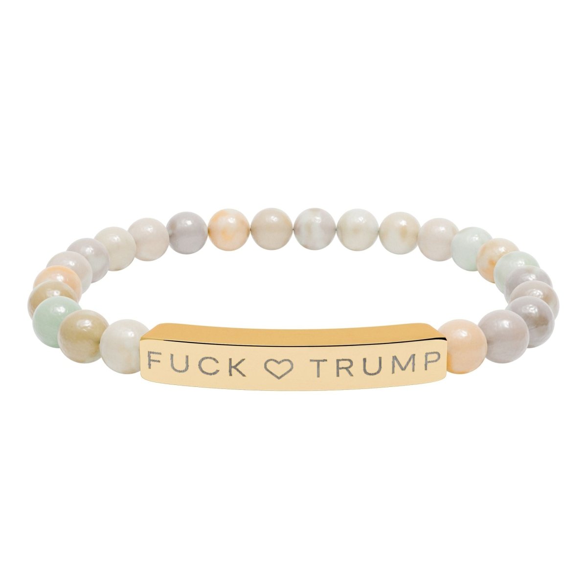 Fuck Trump Bracelet: Anti Trump Jewelry Gift - The Resistance DC