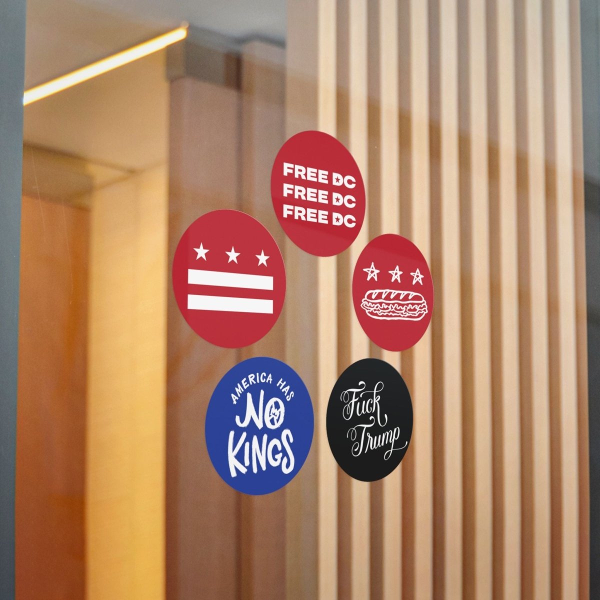 The Resistance DC Sticker Set - The Resistance DC