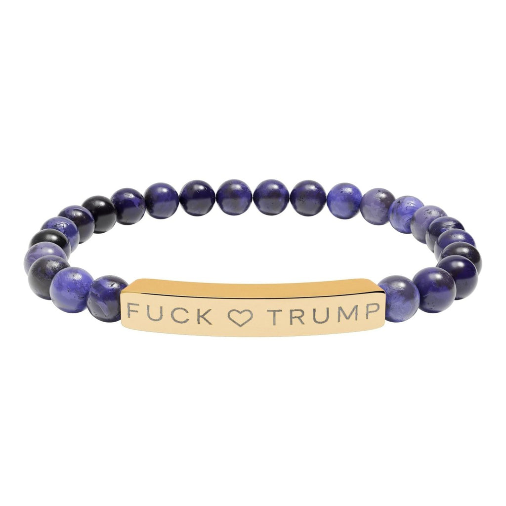 Fuck Trump Bracelet: Anti Trump Jewelry Gift - The Resistance DC