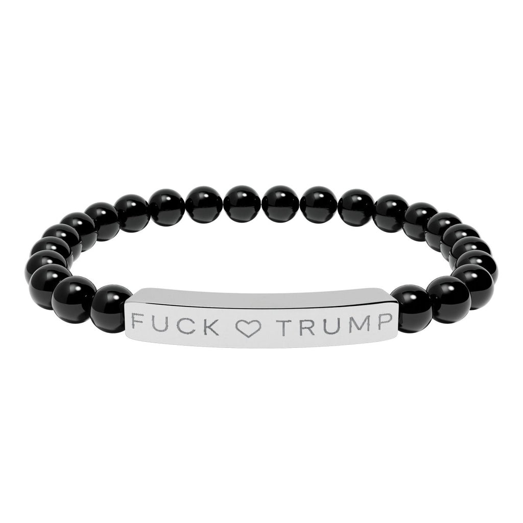 Fuck Trump Bracelet: Anti Trump Jewelry Gift - The Resistance DC
