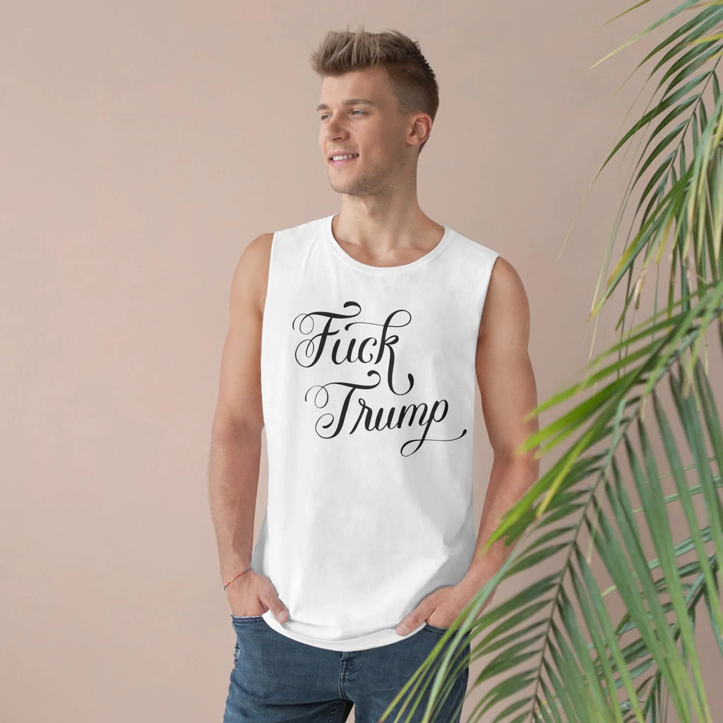 Fuck Trump Unisex Tank Top - Resist DC