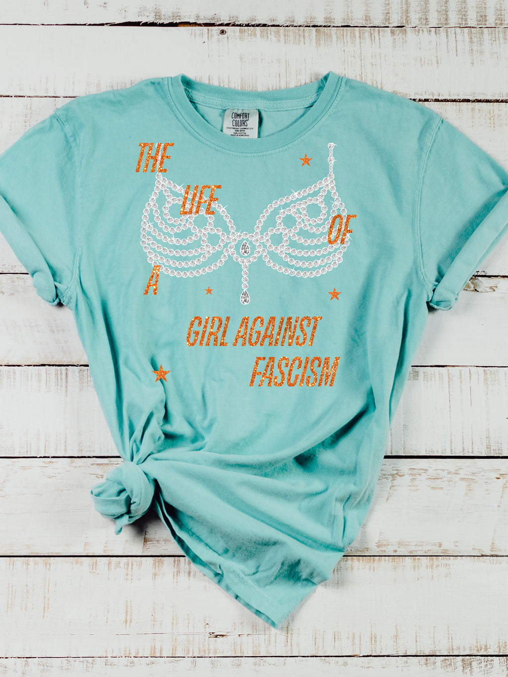 Life of a Girl Against Facism TShirt - Resist DC