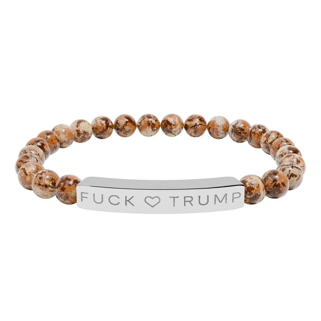 Fuck Trump Bracelet: Anti Trump Jewelry Gift - The Resistance DC