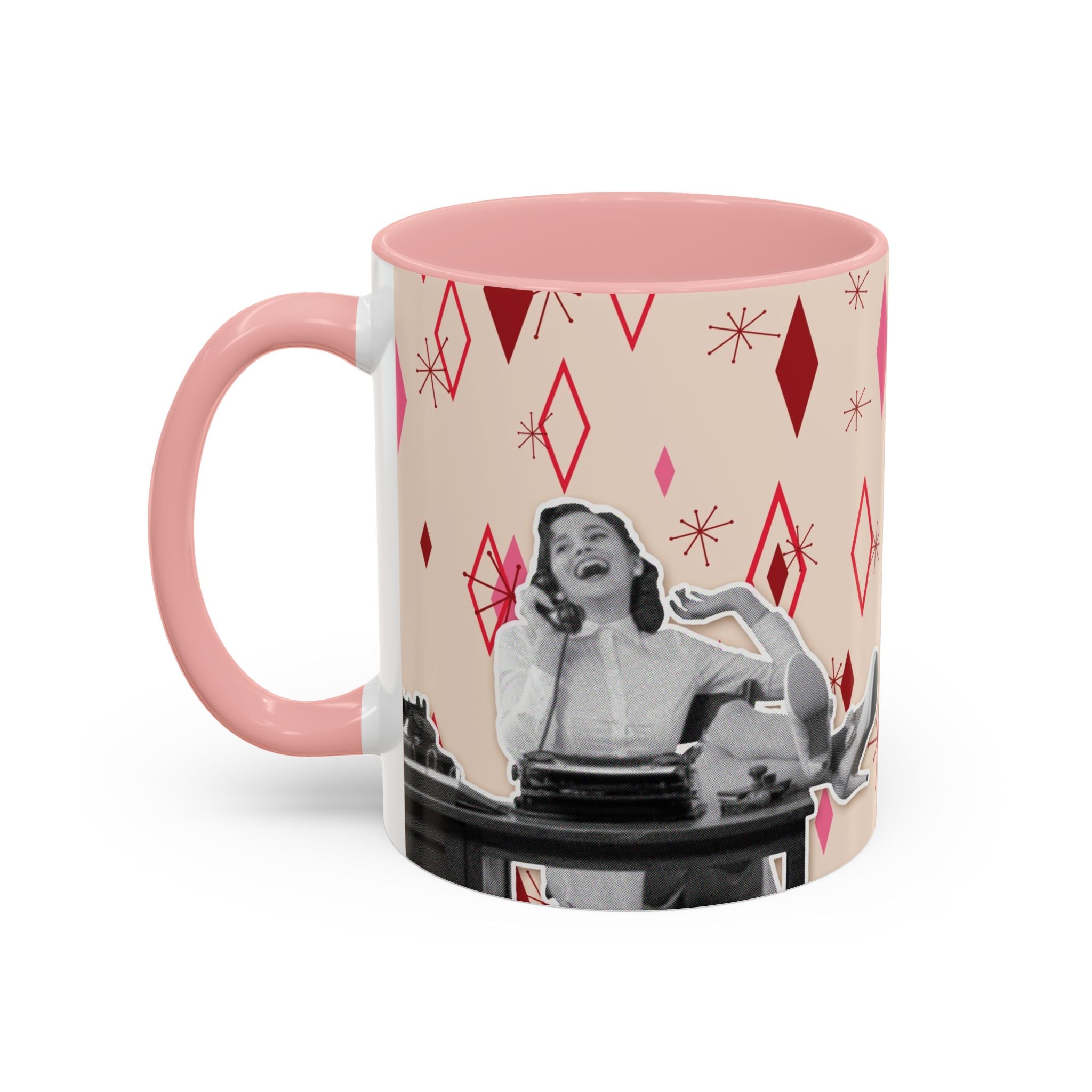 Ruining the Workplace Retro Coffee Mug | Vintage 60s Design