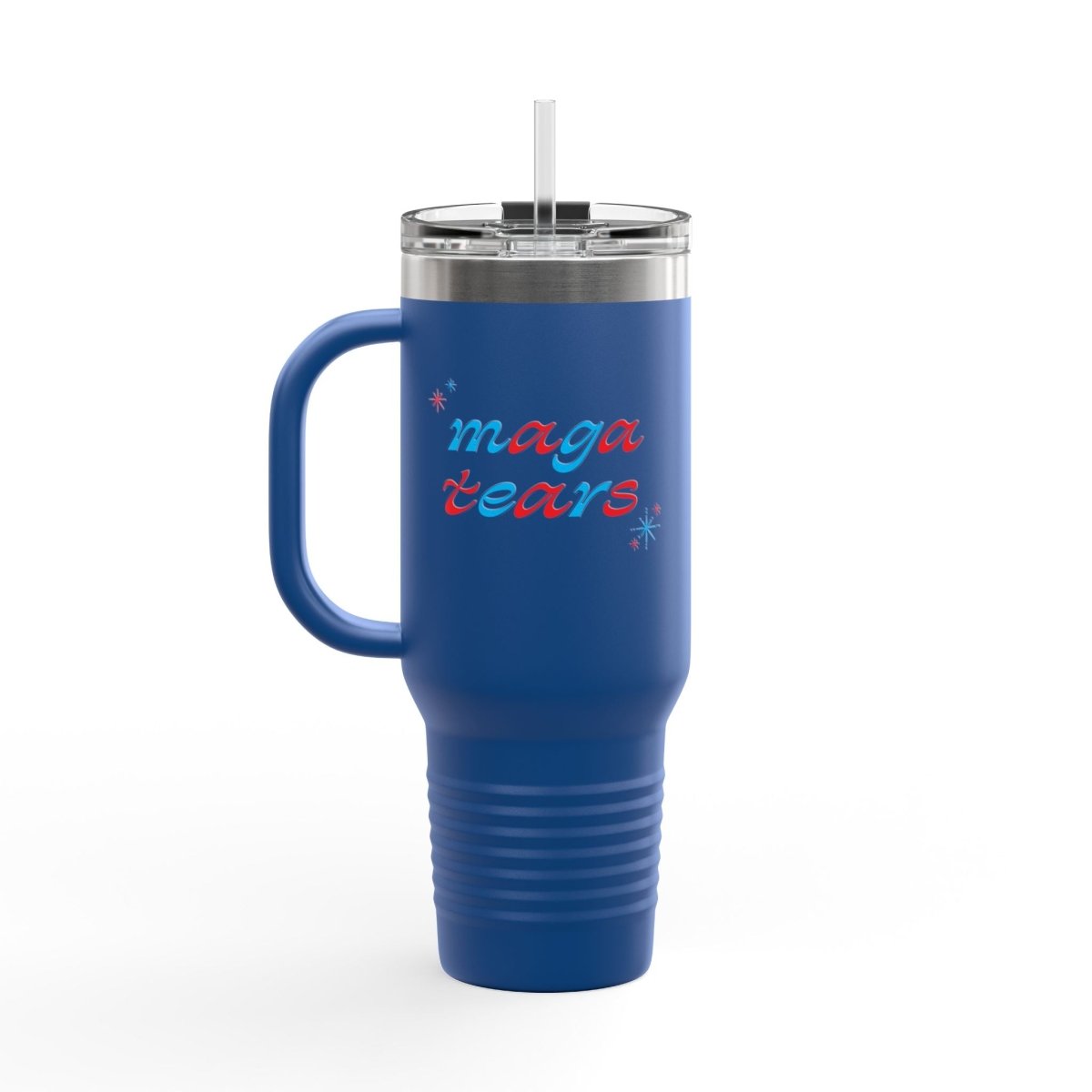 Maga Tears 40oz Travel Mug: Anti Trump Liberal Funny Political Tumbler - The Resistance DC