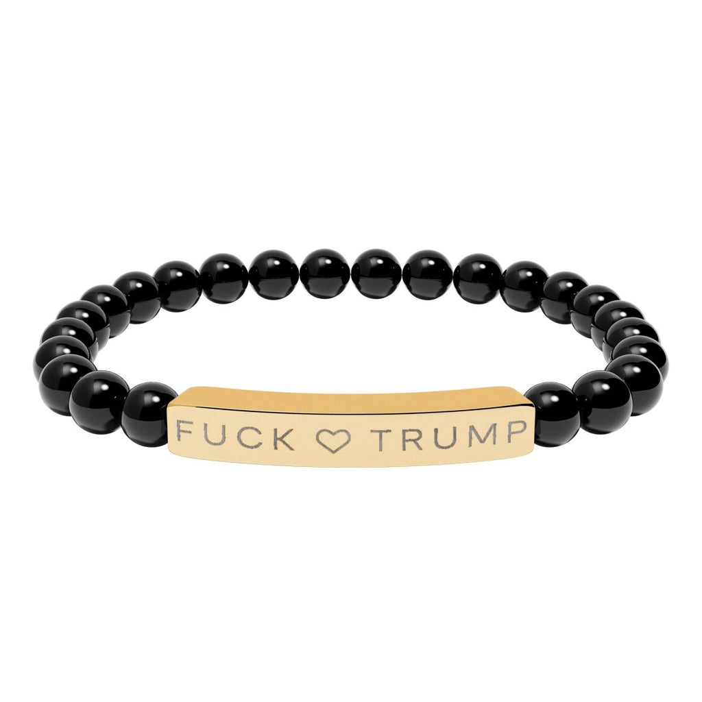 Fuck Trump Bracelet: Anti Trump Jewelry Gift - The Resistance DC