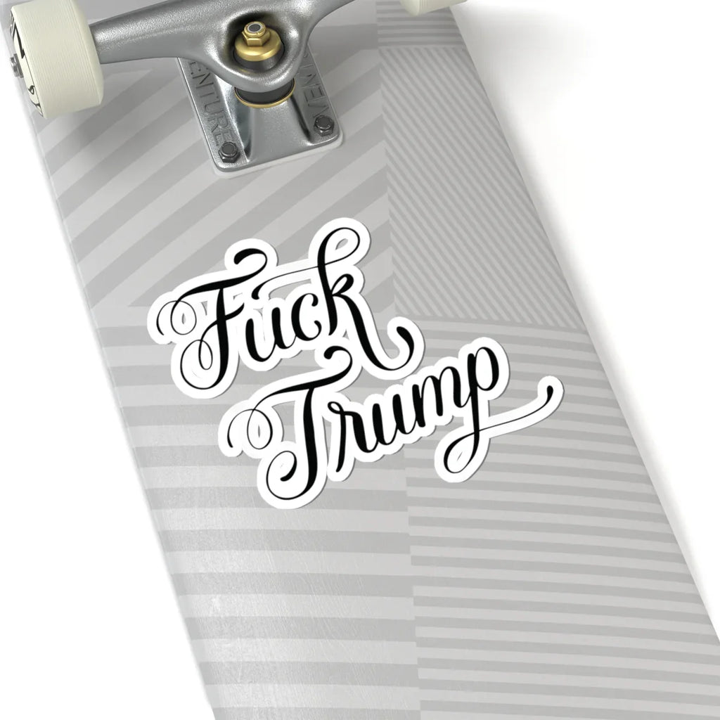 Fuck Trump Stickers - Resist DC