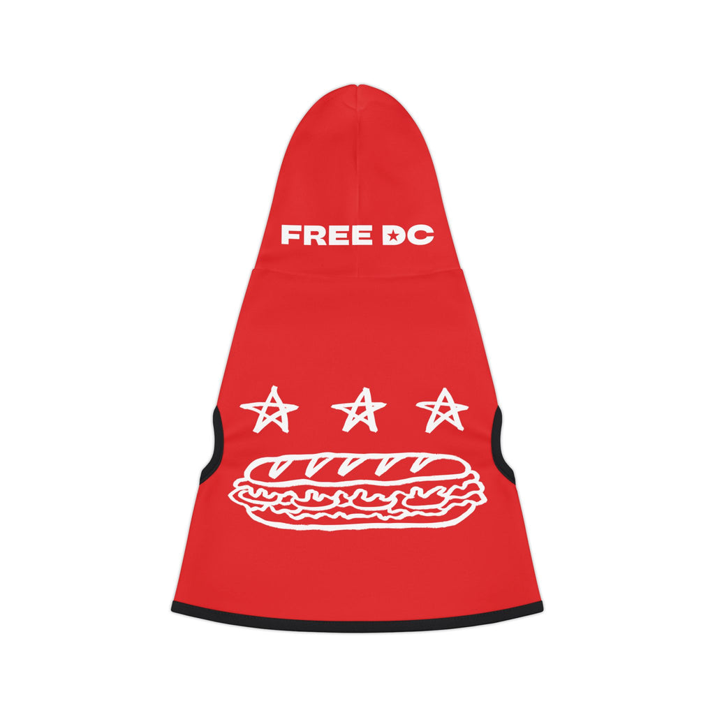 FREE DC (Sandwich Edition) Pet Hoodie - Resist DC