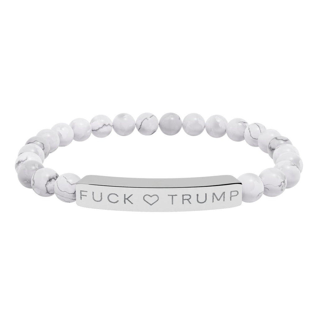 Fuck Trump Bracelet: Anti Trump Jewelry Gift - The Resistance DC