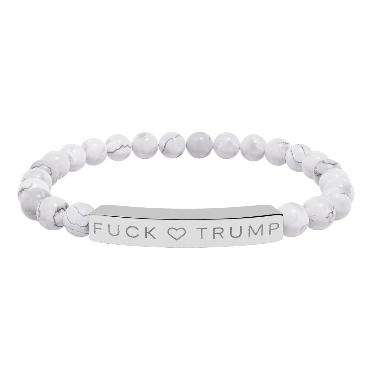 Fuck Trump Bracelet: Anti Trump Jewelry Gift - The Resistance DC