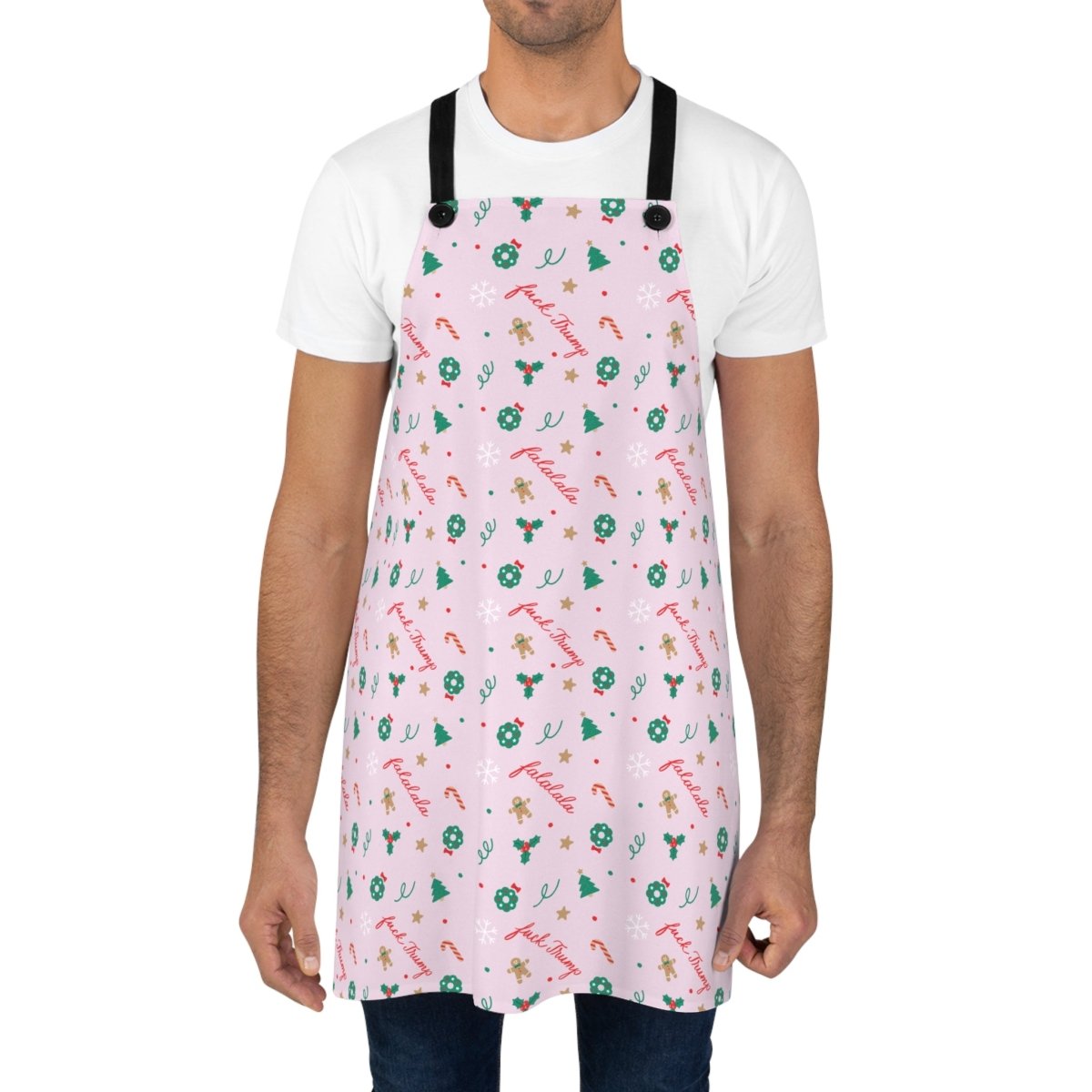 Falalala Fuck Trump Christmas Apron - The Resistance DC