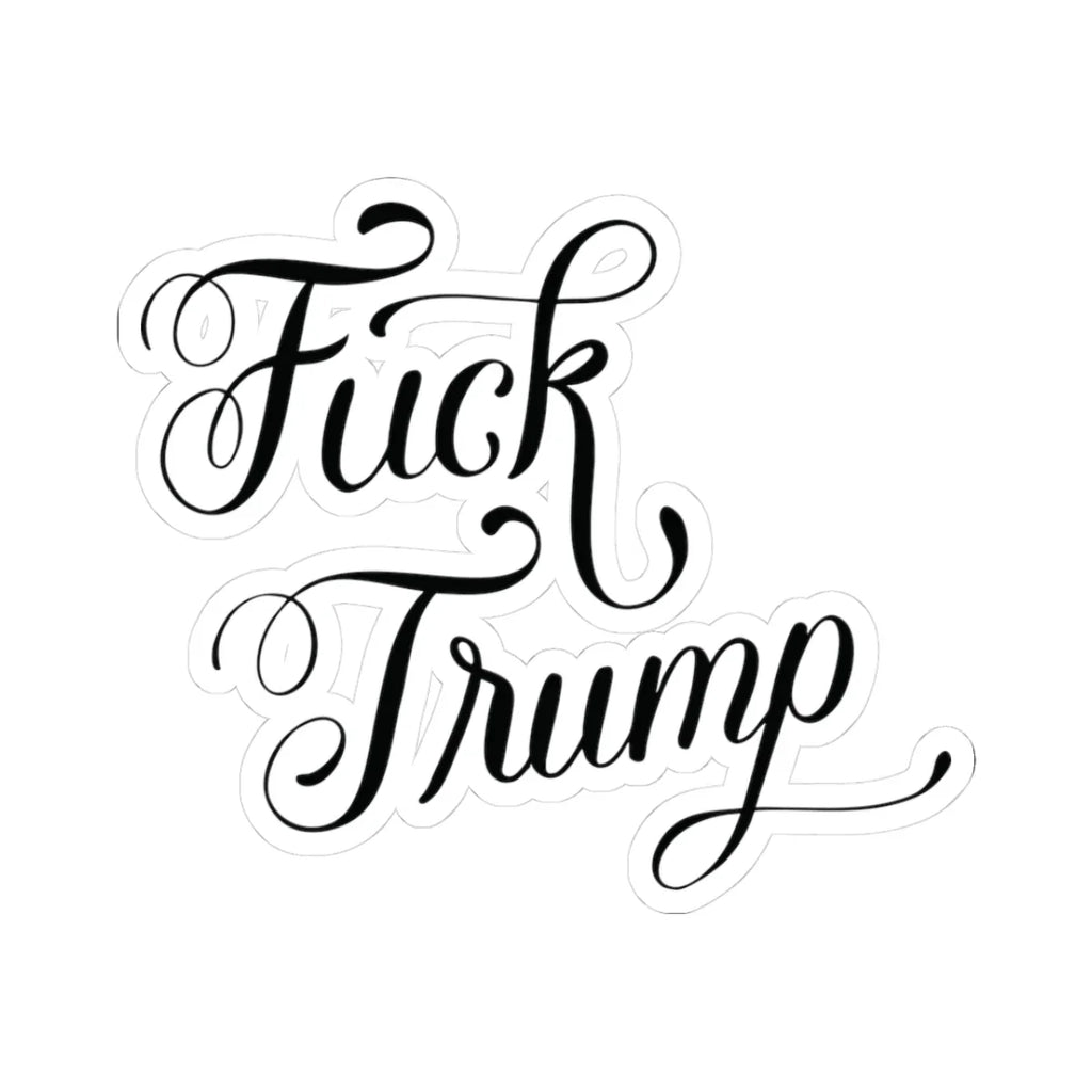 Fuck Trump Stickers - Resist DC